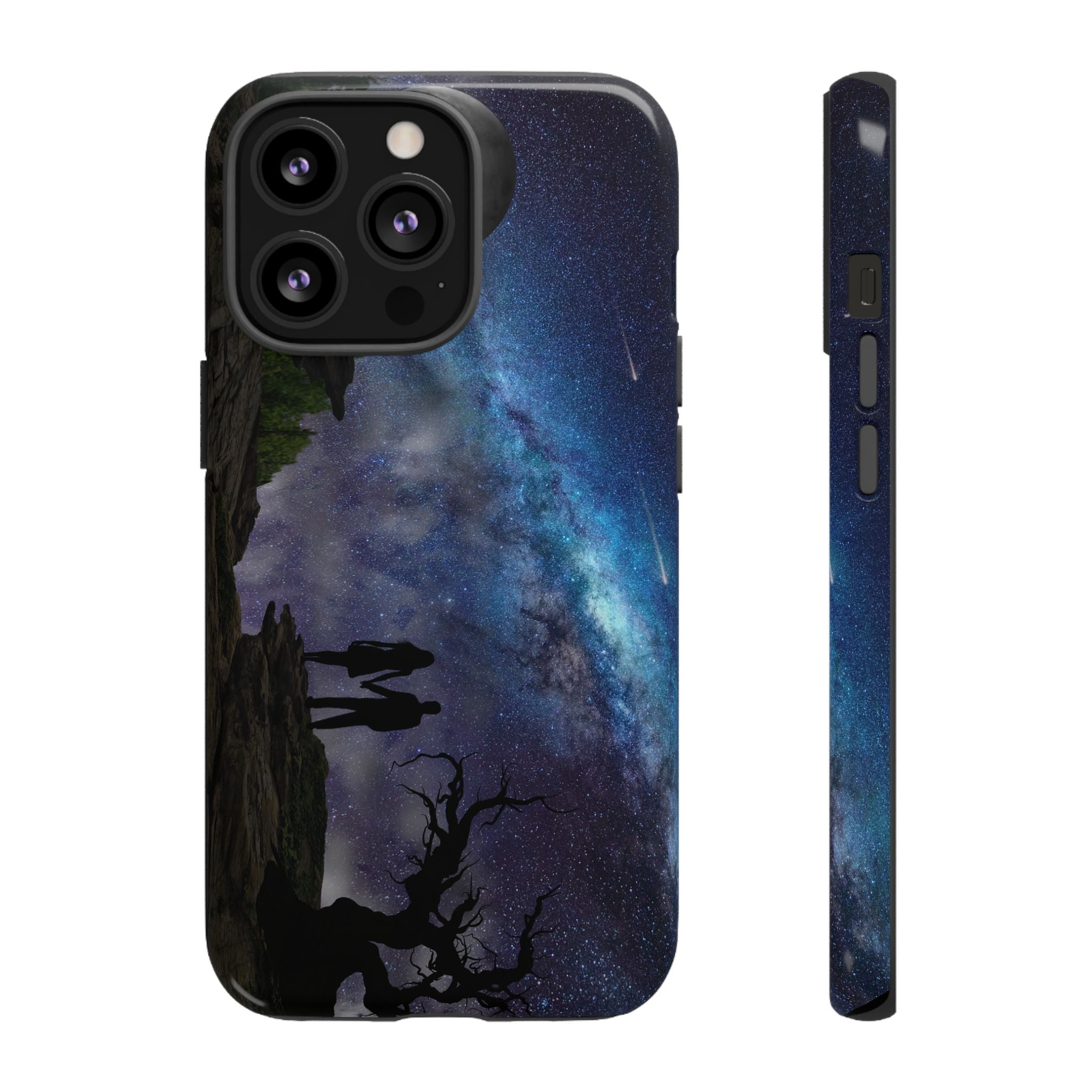 Starlit Galaxy Couples IPhone Case