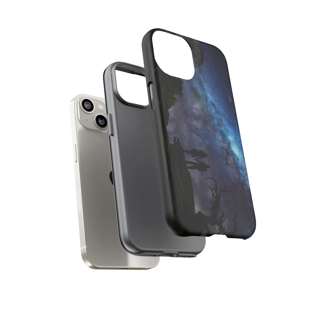 Starlit Galaxy Couples IPhone Case