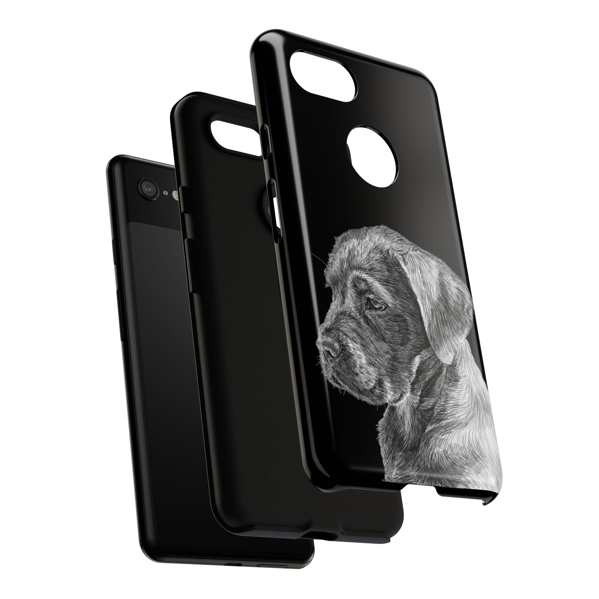 Custom Phone Case for Dog Lovers, Tough Cases with Labrador Design, Pet Owner Gift, Personalized Phone Cover, Animal Art Case