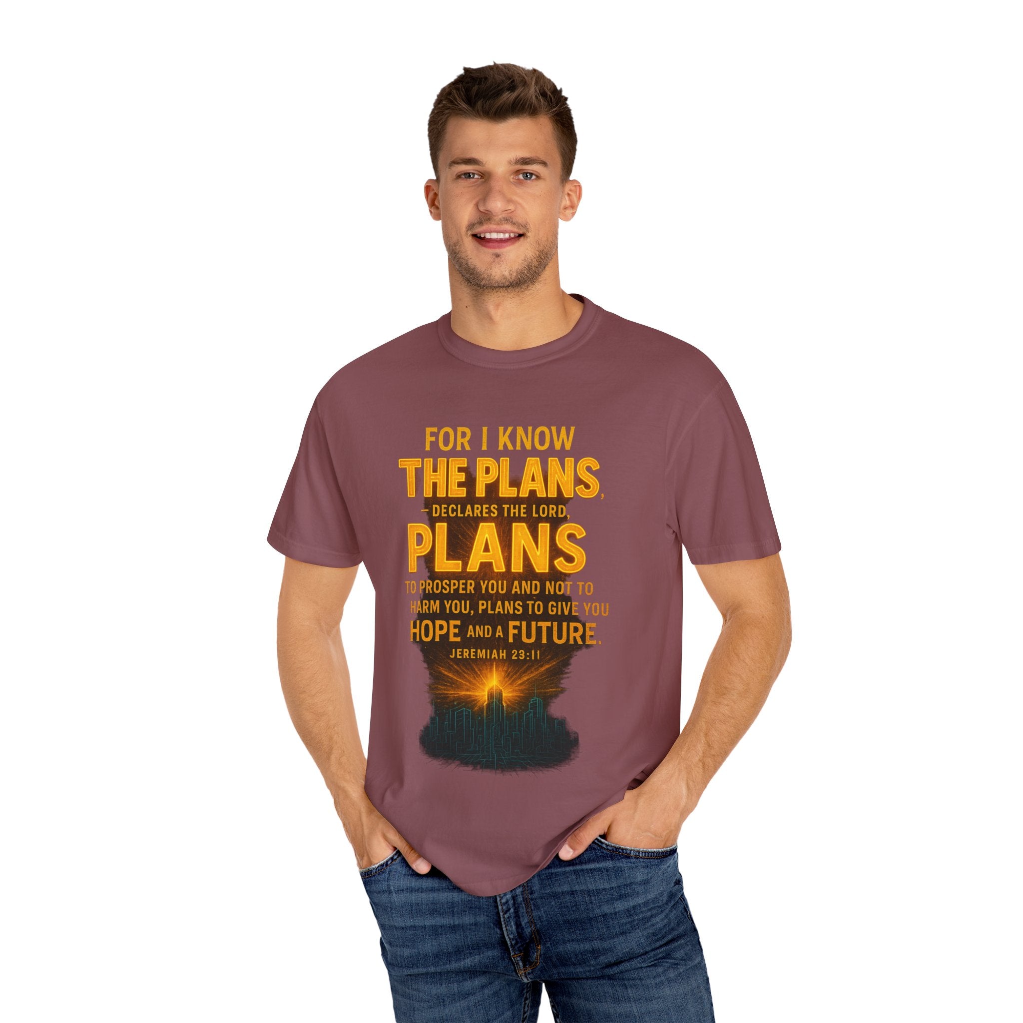 Garments of the Bible Unisex t-shirt Jeremiah 23:11