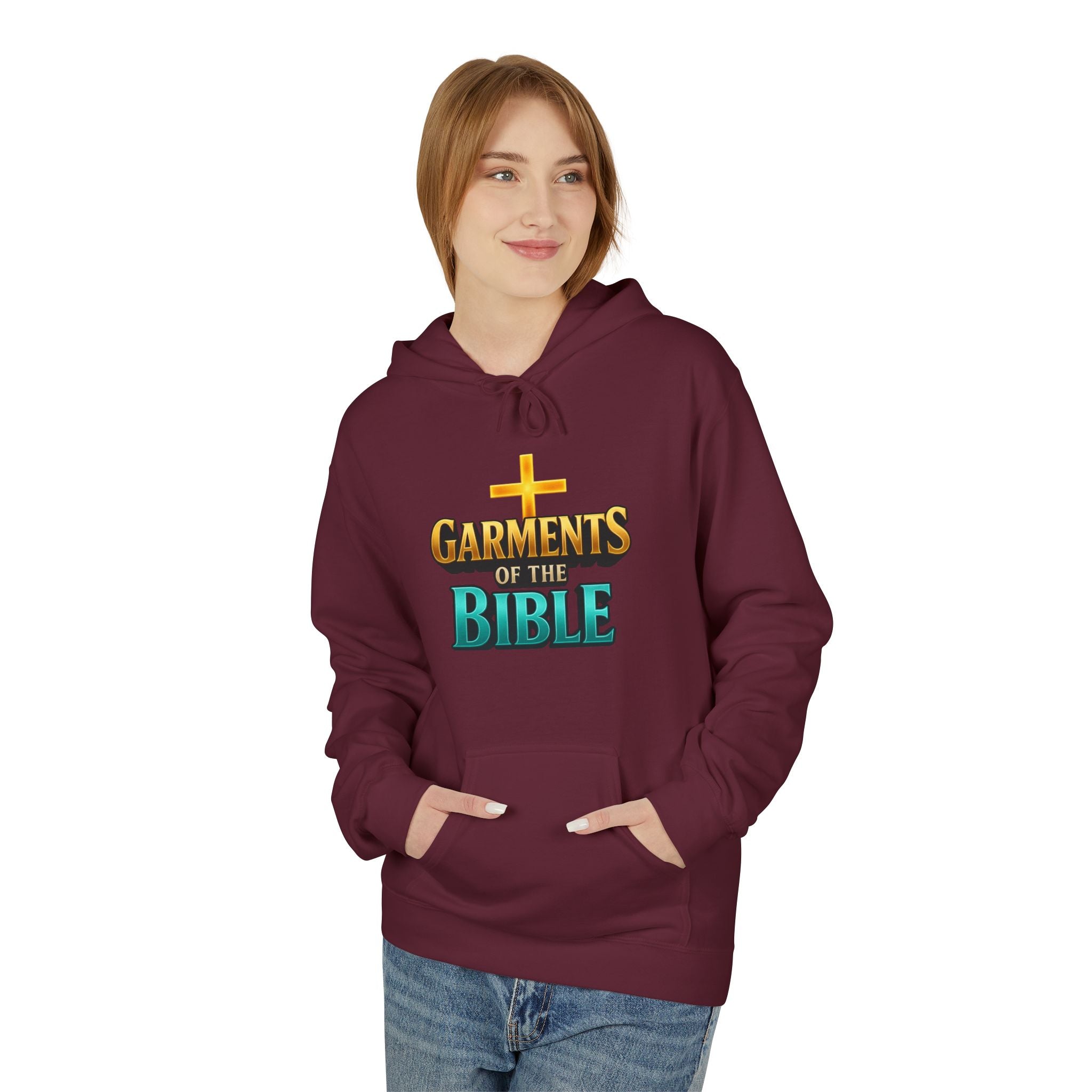 Garments of the Bible Unisex Hoodie Psalm 23:4