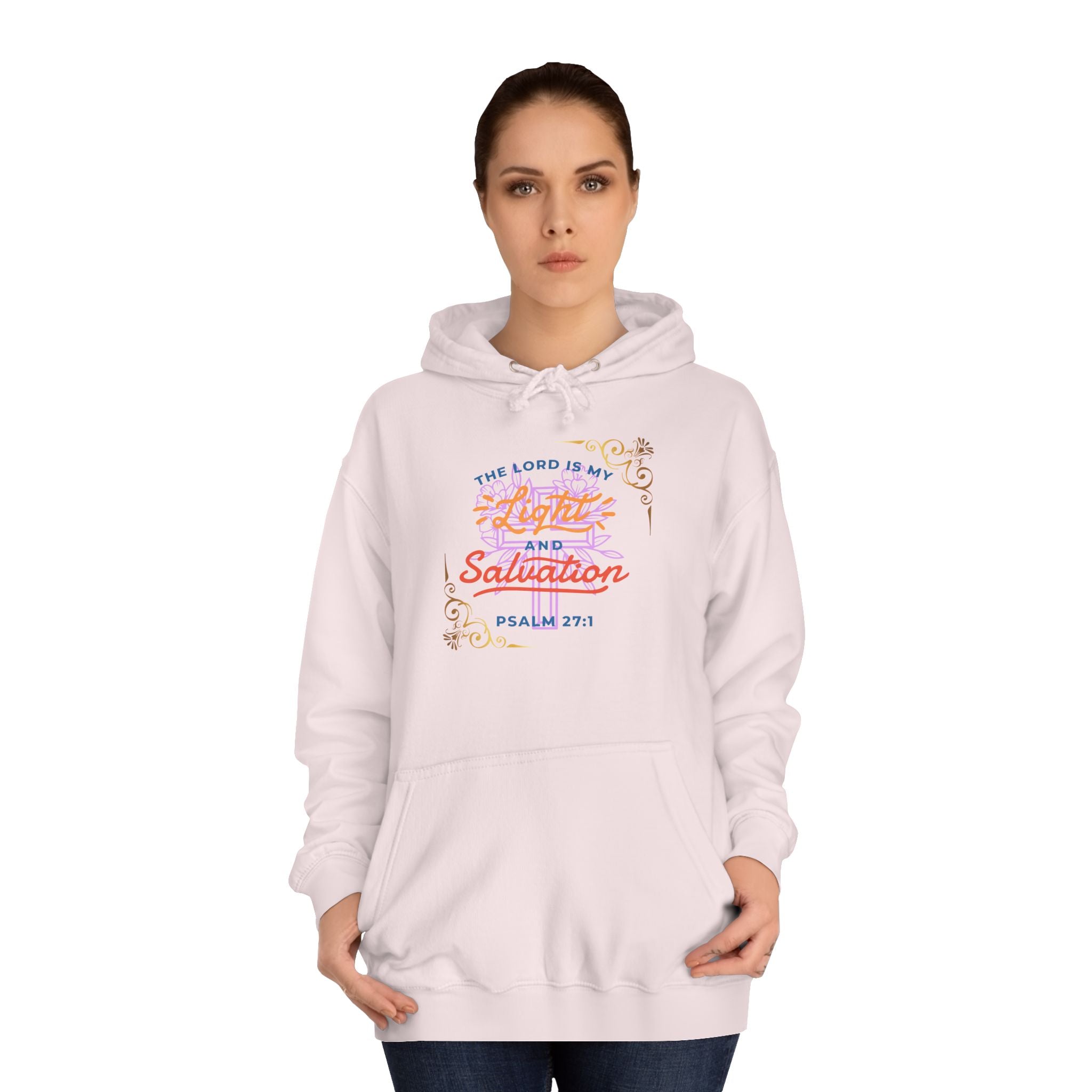 Inspirational Unisex College Hoodie, Motivational Sweatshirt, Faith-based [...]