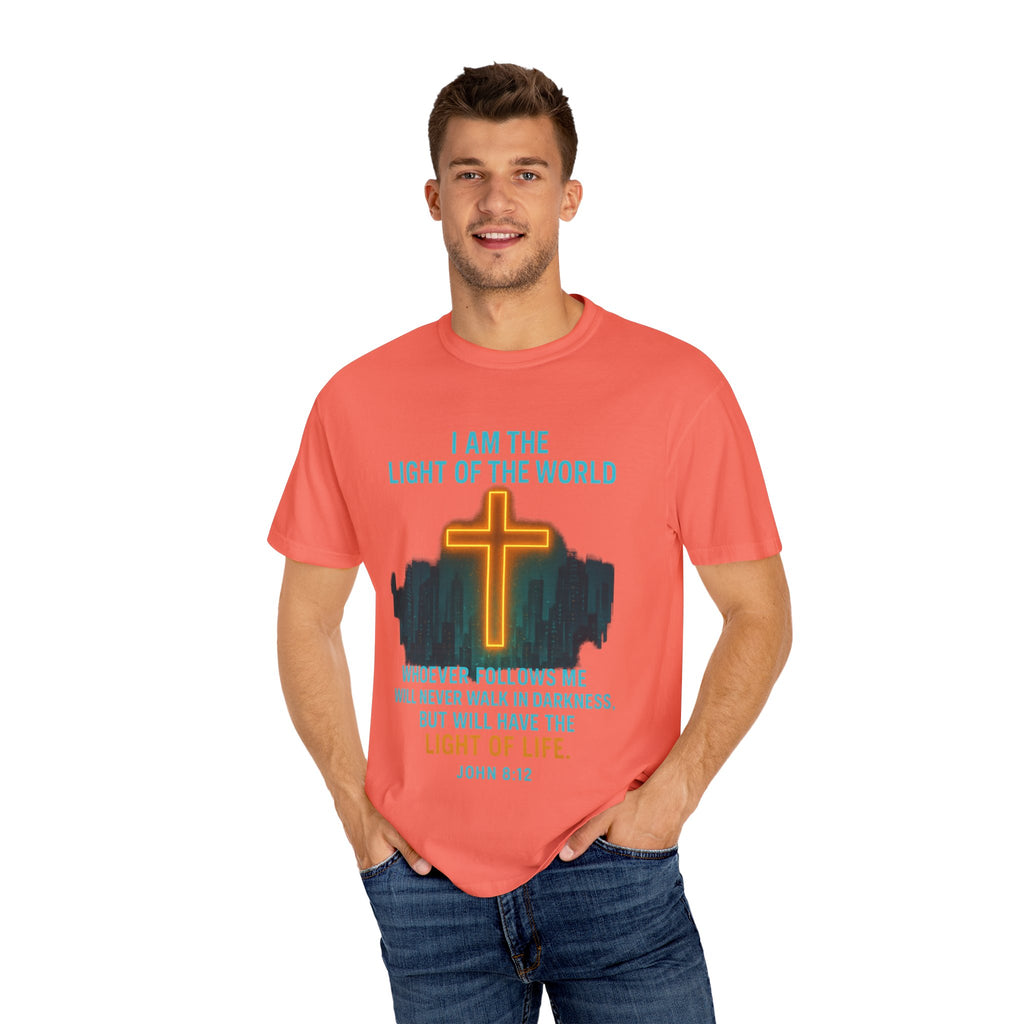 Garments of the Bible Unisex T-shirt John 8:12