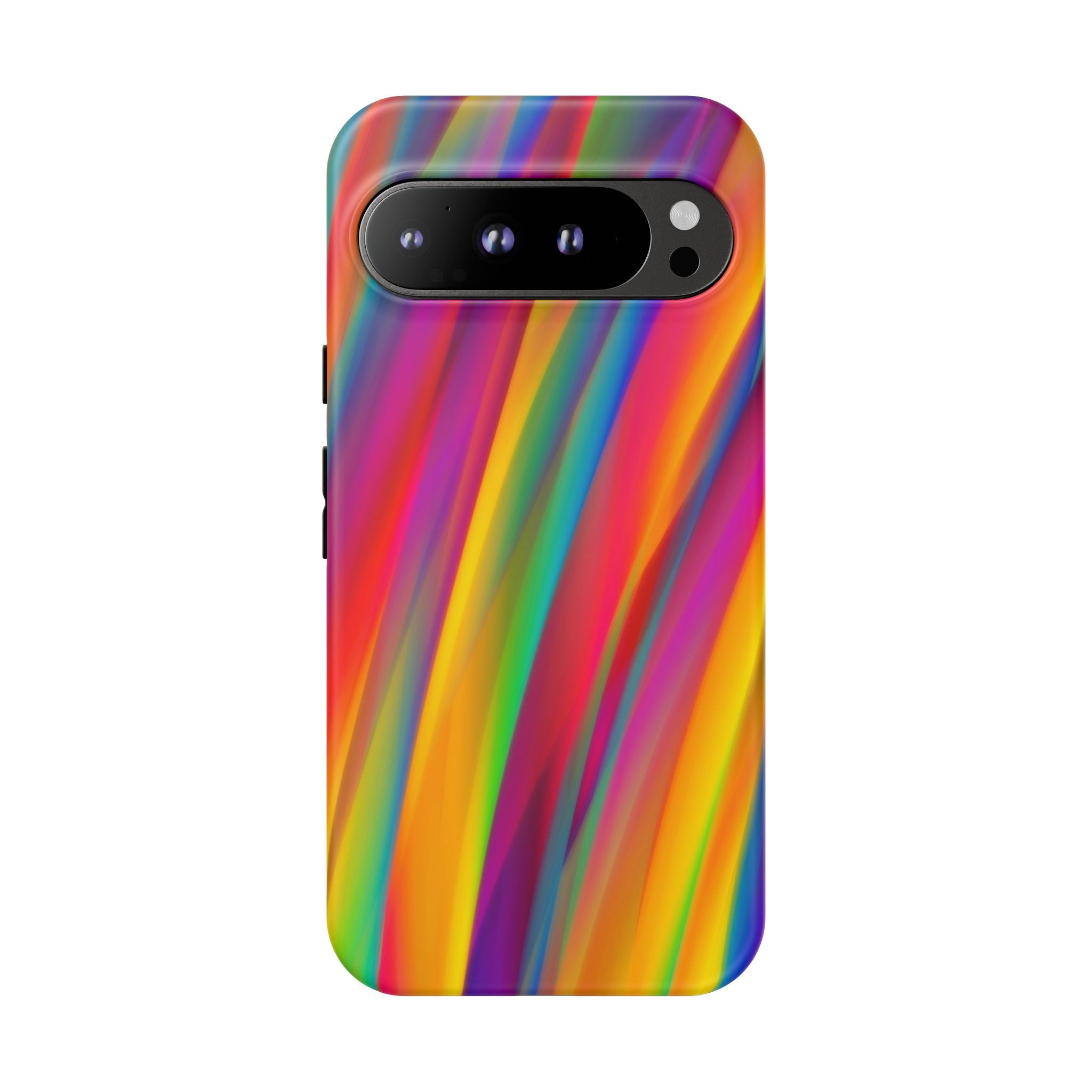 Vibrant Tough Phone Case, Colorful Phone Protection, Artistic Cell Cover, Gift for Gamers, Fun Tech Accessory, Pride Celebration