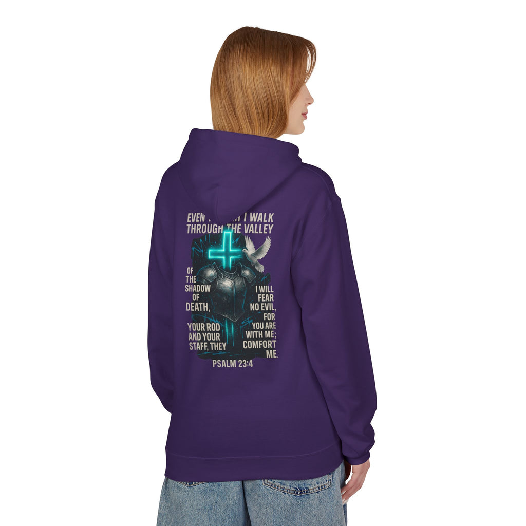 Garments of the Bible Unisex Hoodie Psalm 23:4
