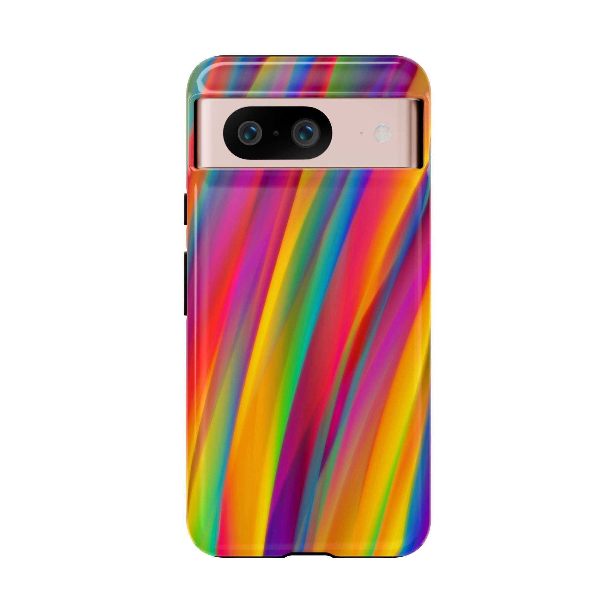 Vibrant Tough Phone Case, Colorful Phone Protection, Artistic Cell Cover, Gift for Gamers, Fun Tech Accessory, Pride Celebration