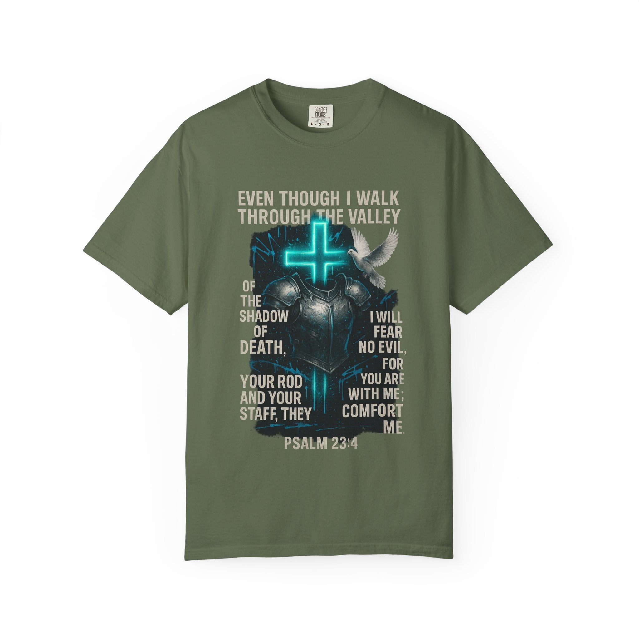 Garments of the Bible Unisex T-shirt Psalm 23:4