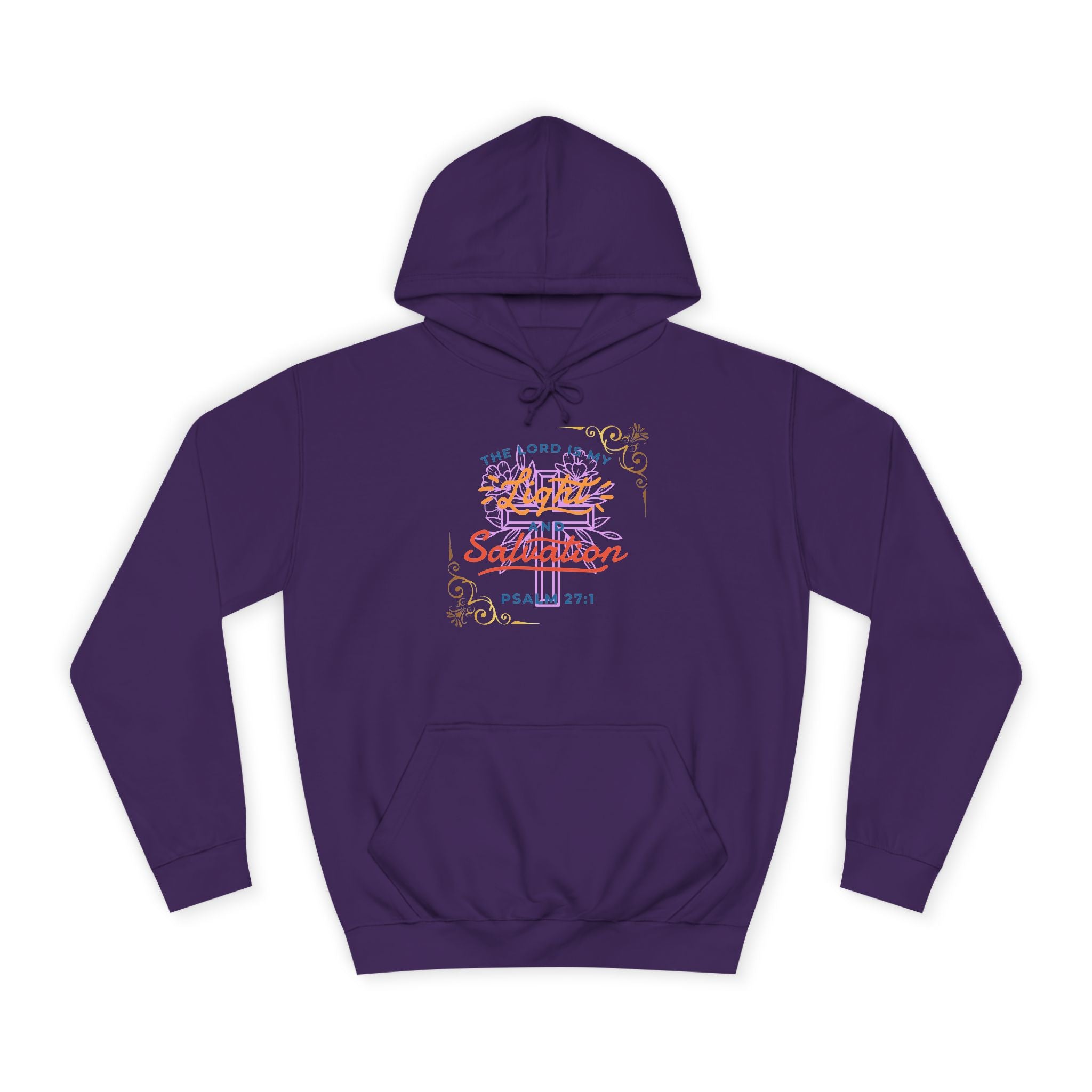 Inspirational Unisex College Hoodie, Motivational Sweatshirt, Faith-based [...]