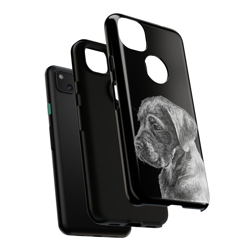 Custom Phone Case for Dog Lovers, Tough Cases with Labrador Design, Pet Owner Gift, Personalized Phone Cover, Animal Art Case