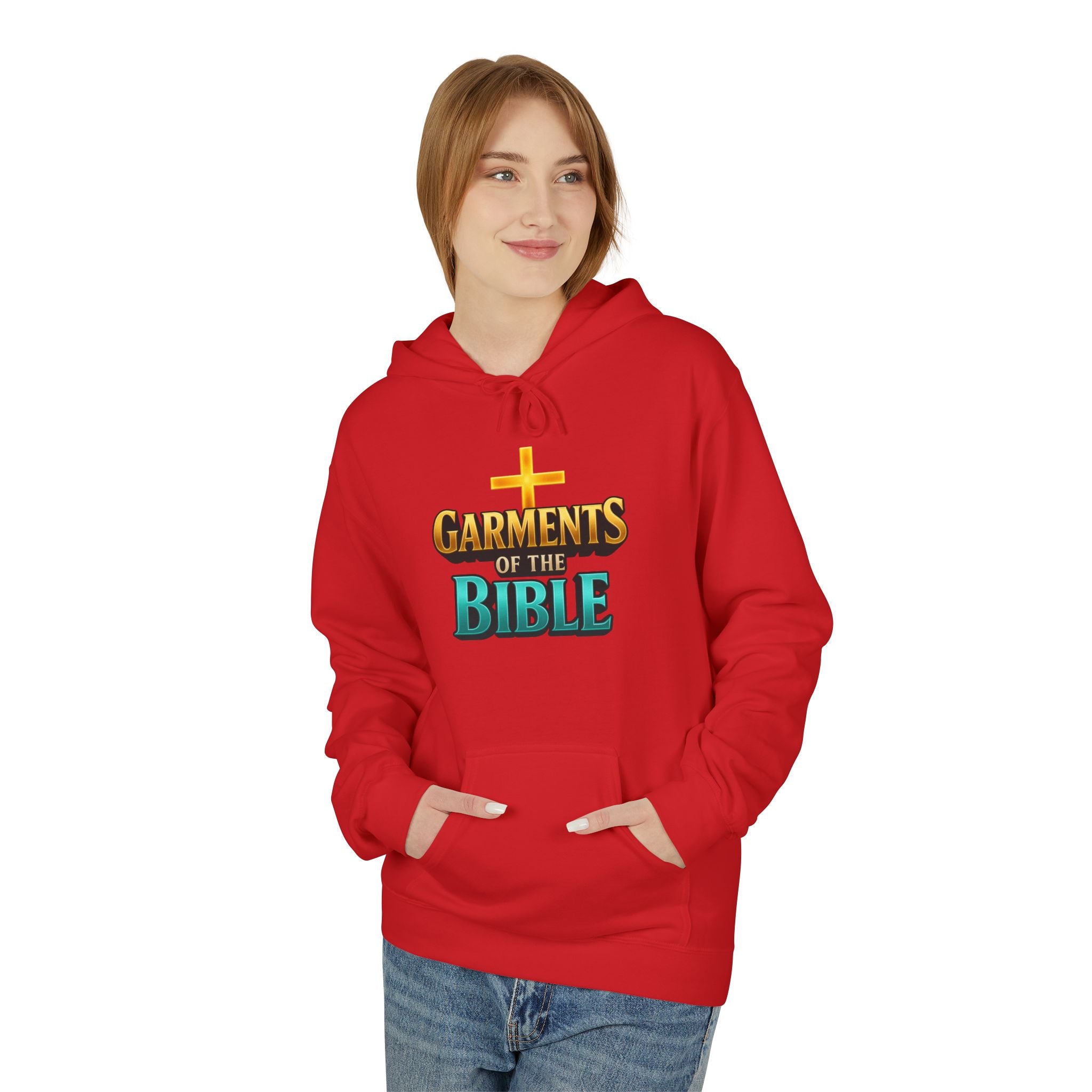 Garments of the Bible Unisex Hoodie (Romans 8:31)