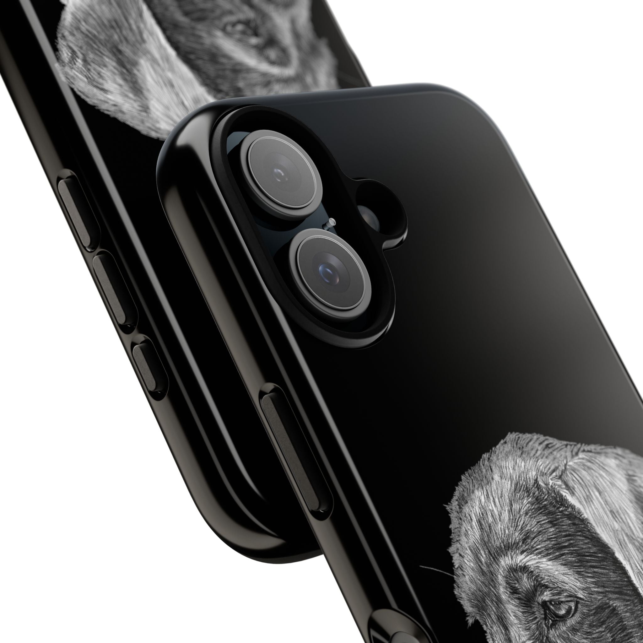 Custom Phone Case for Dog Lovers, Tough Cases with Labrador Design, Pet Owner Gift, Personalized Phone Cover, Animal Art Case