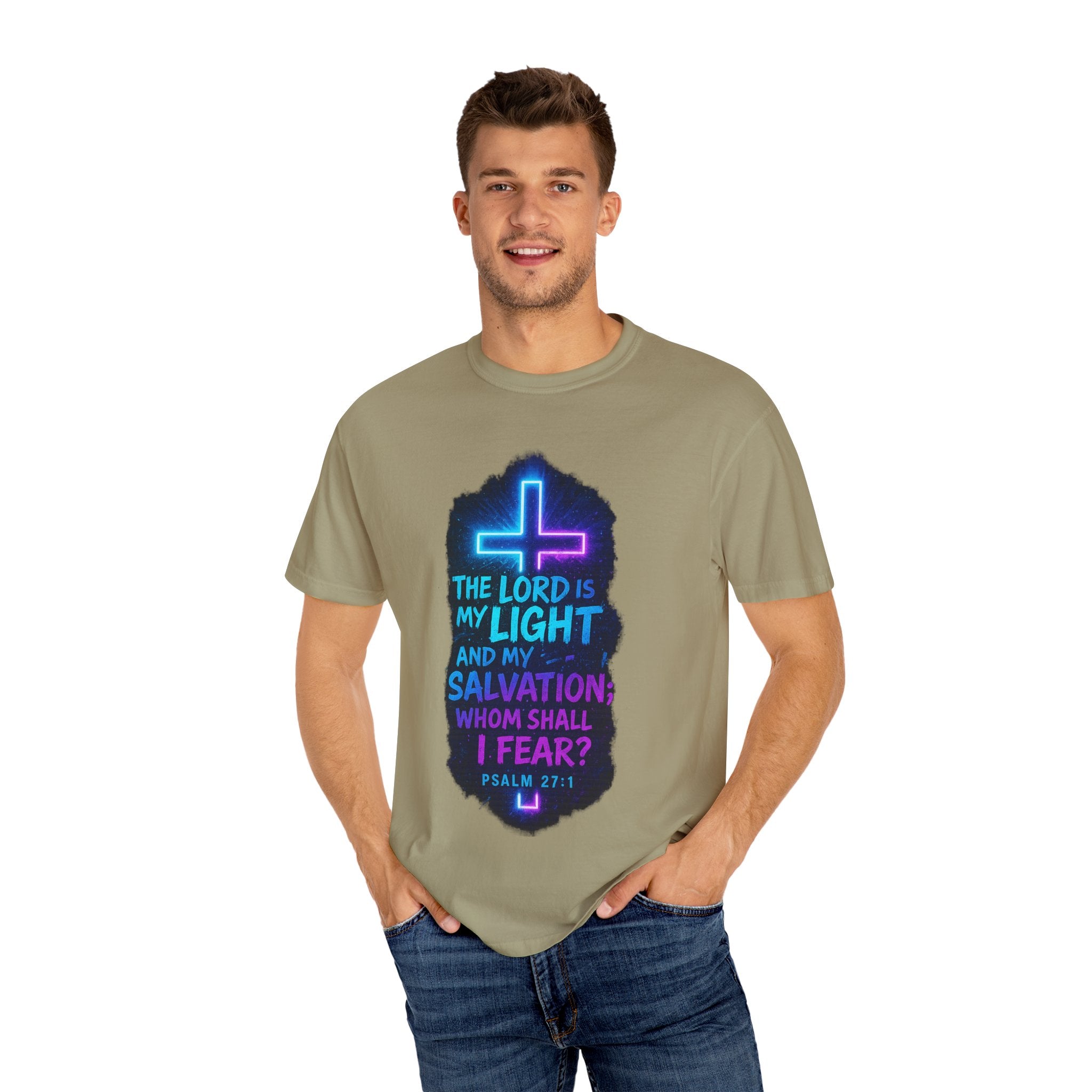 Garments of the Bible Unisex T-shirt Psalm 27:1