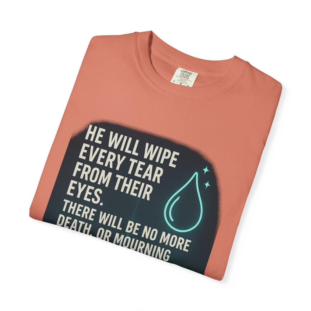 Garments of the Bible Unisex T-shirt Revelations 21:4