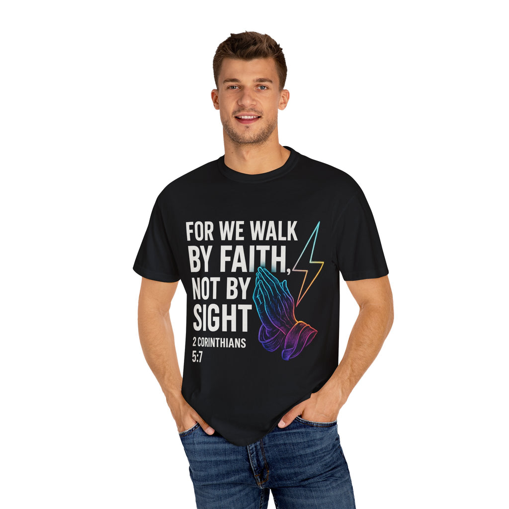 Garments of the Bible Unisex T-shirt 2 Corinthians 5:7