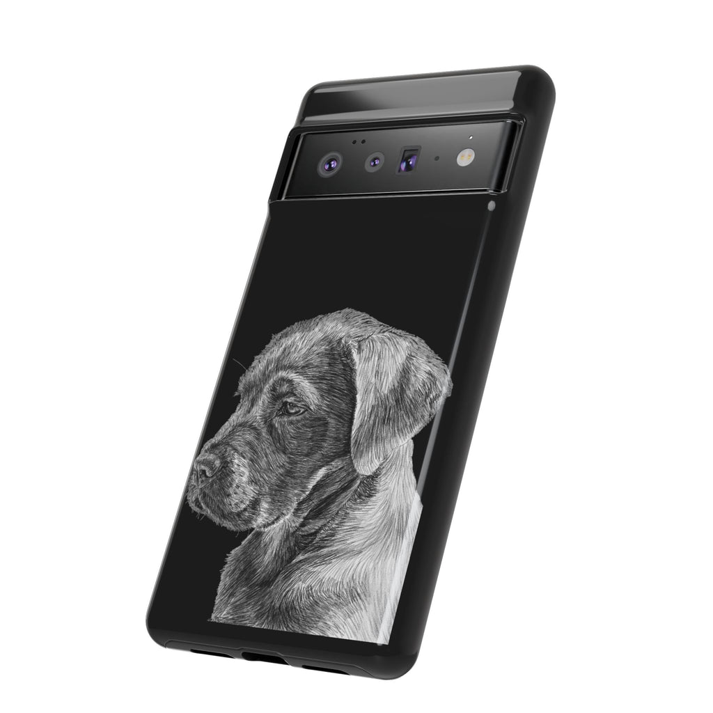 Custom Phone Case for Dog Lovers, Tough Cases with Labrador Design, Pet Owner Gift, Personalized Phone Cover, Animal Art Case