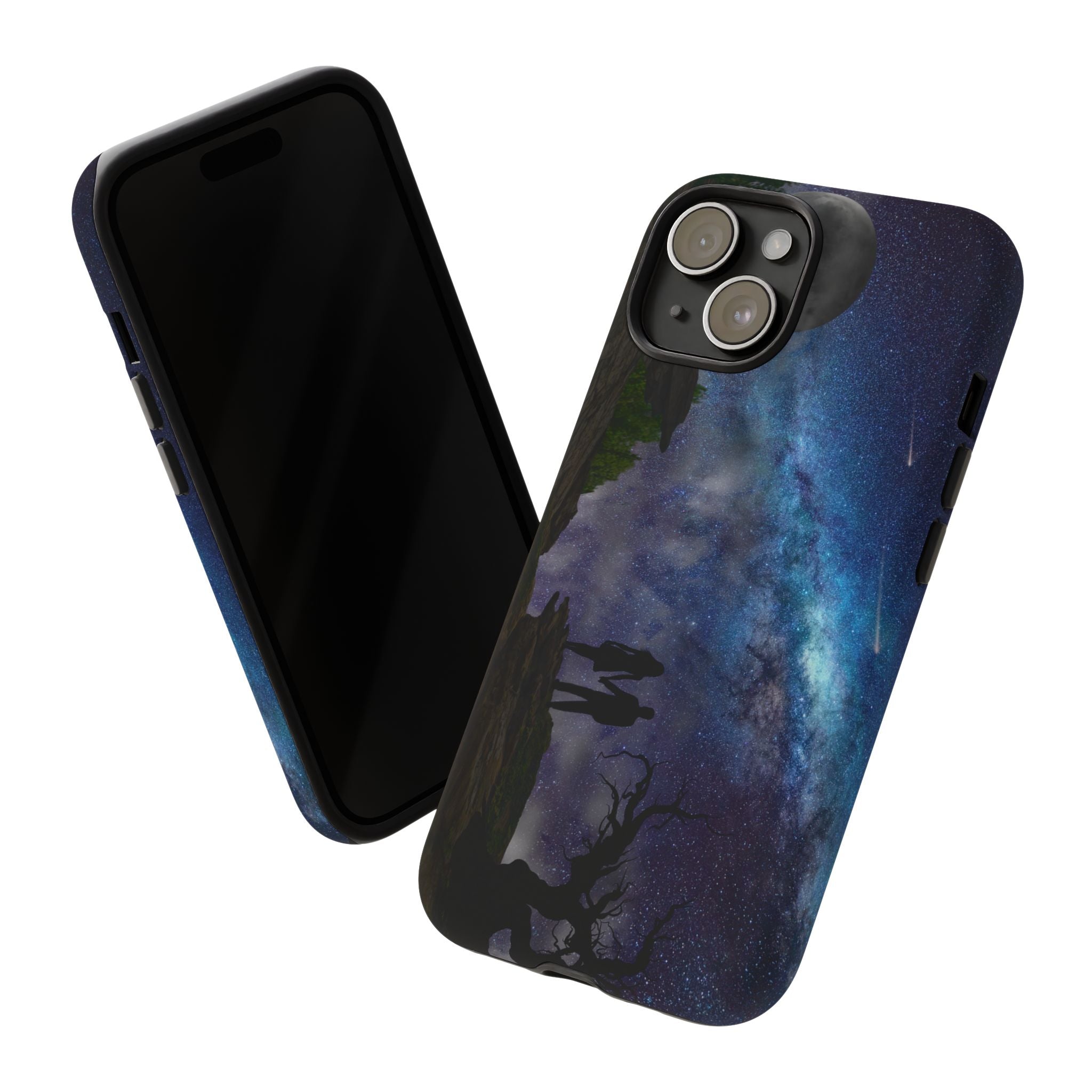 Starlit Galaxy Couples IPhone Case