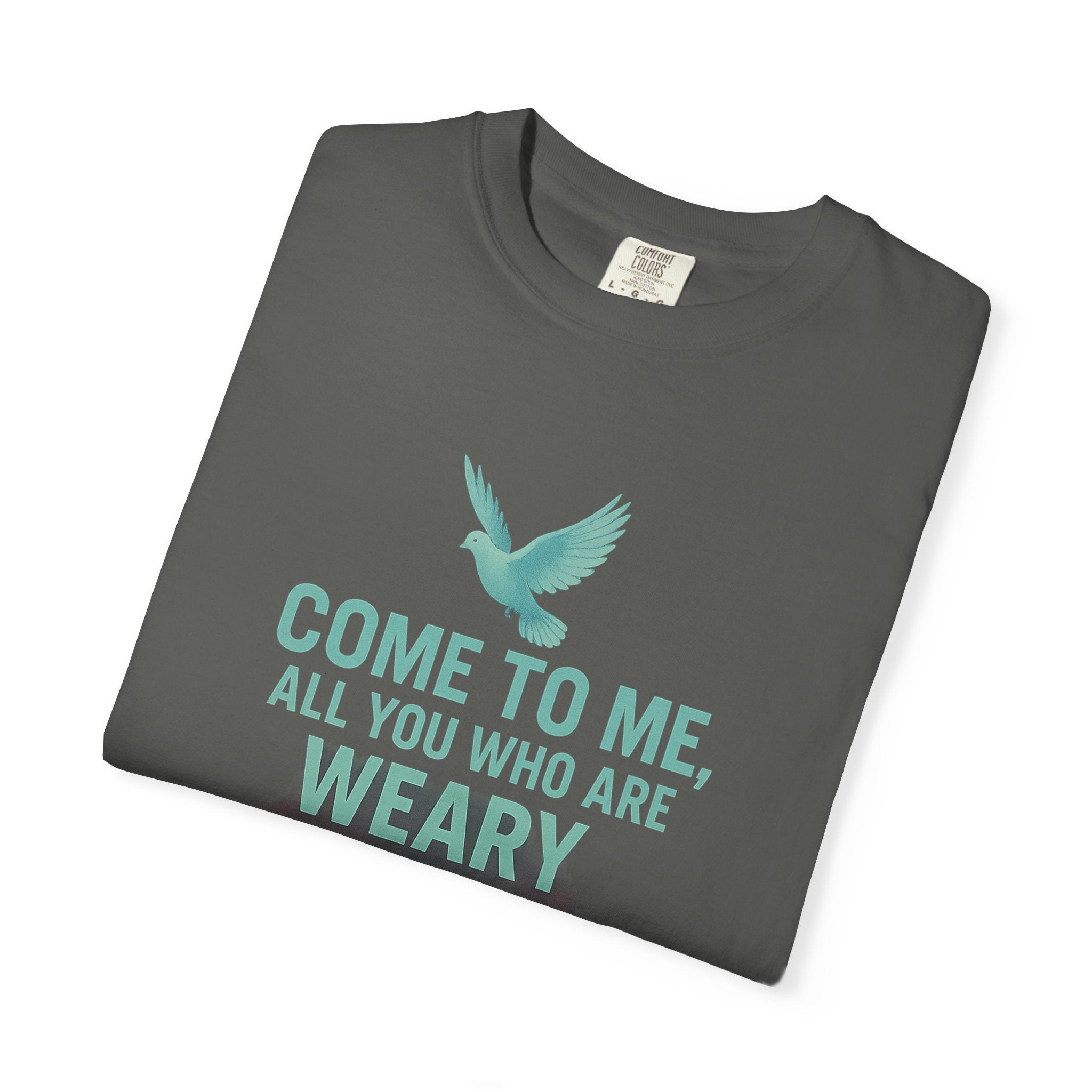Garments of the Bible Unisex T-shirt Matthew 11:28