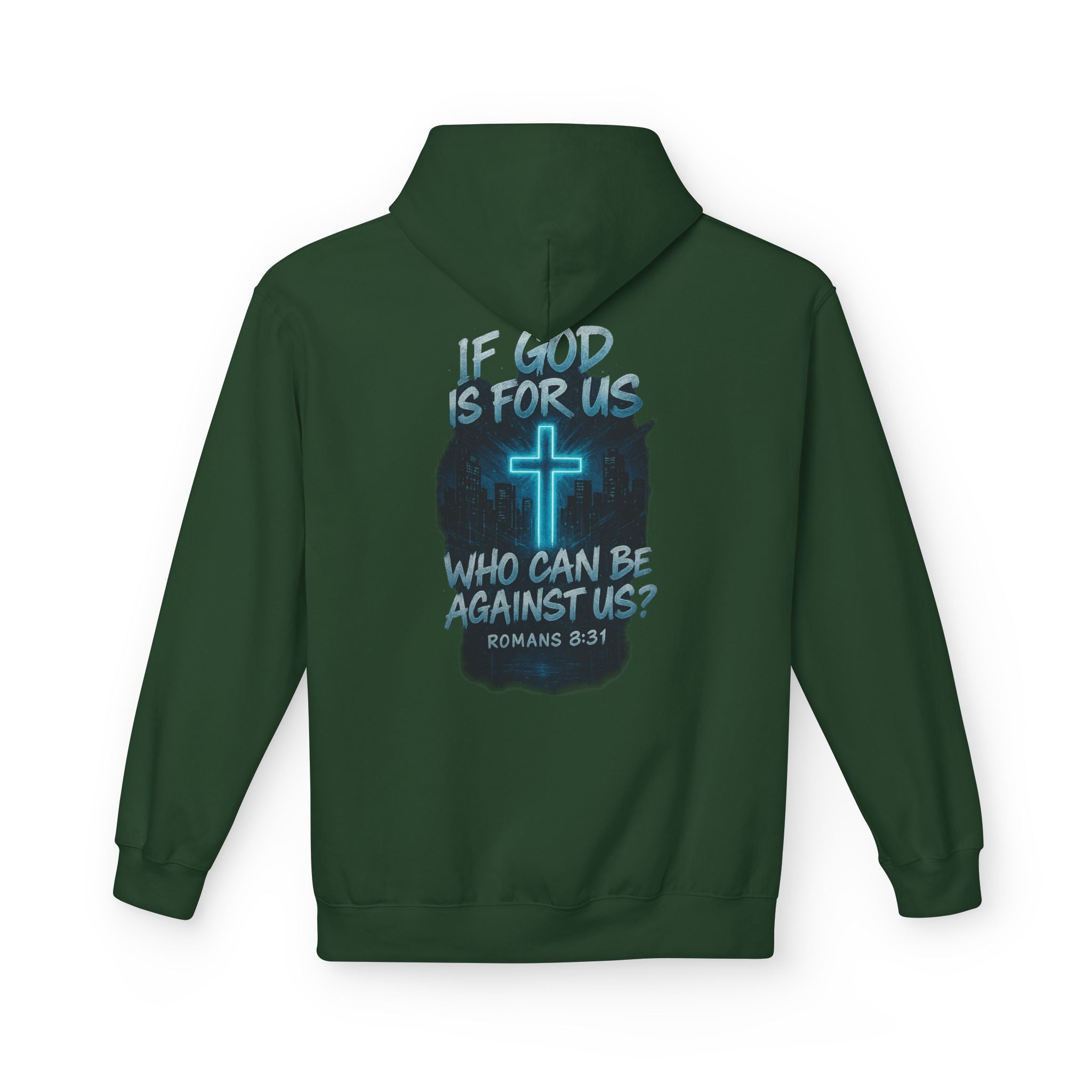 Garments of the Bible Unisex Hoodie (Romans 8:31)
