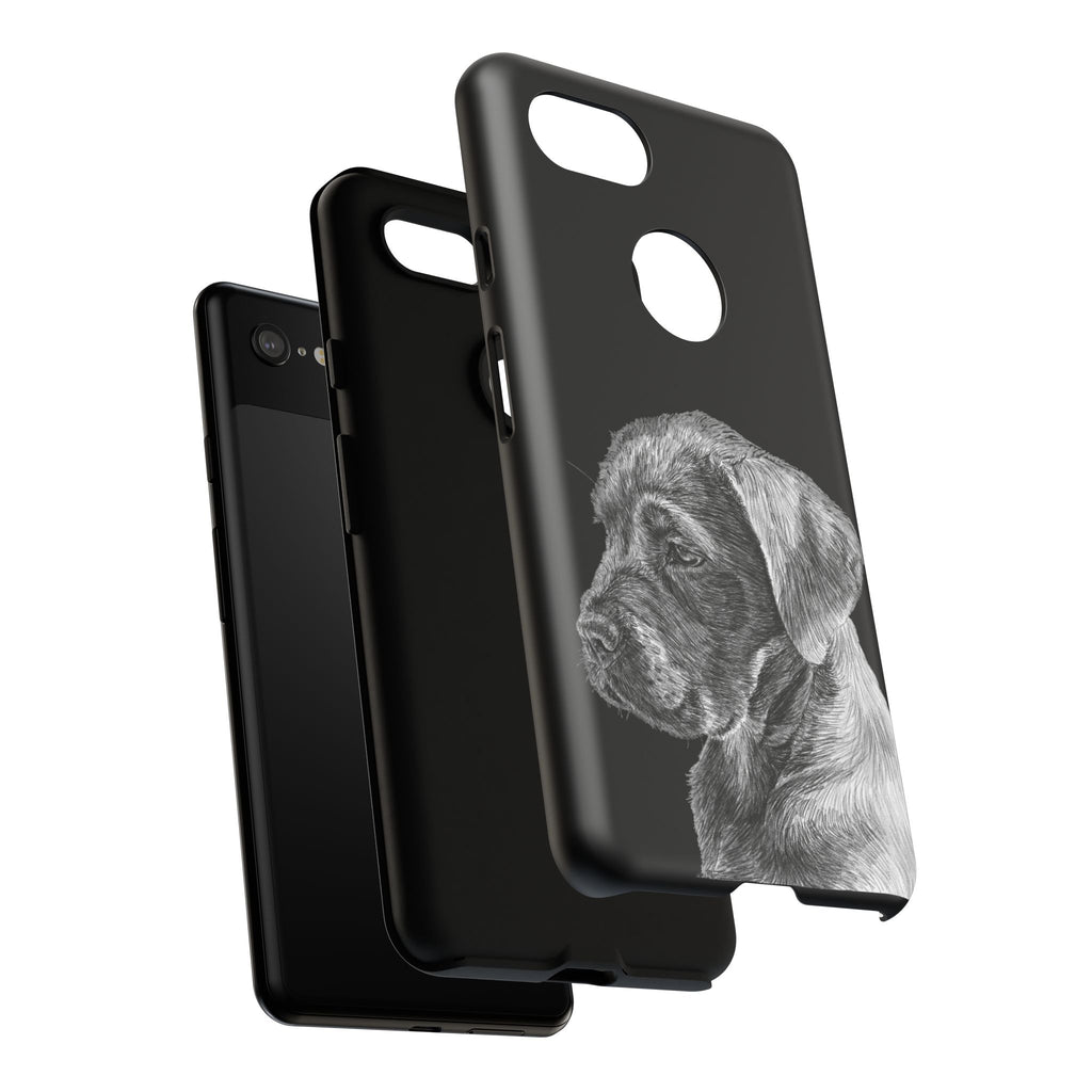 Custom Phone Case for Dog Lovers, Tough Cases with Labrador Design, Pet Owner Gift, Personalized Phone Cover, Animal Art Case