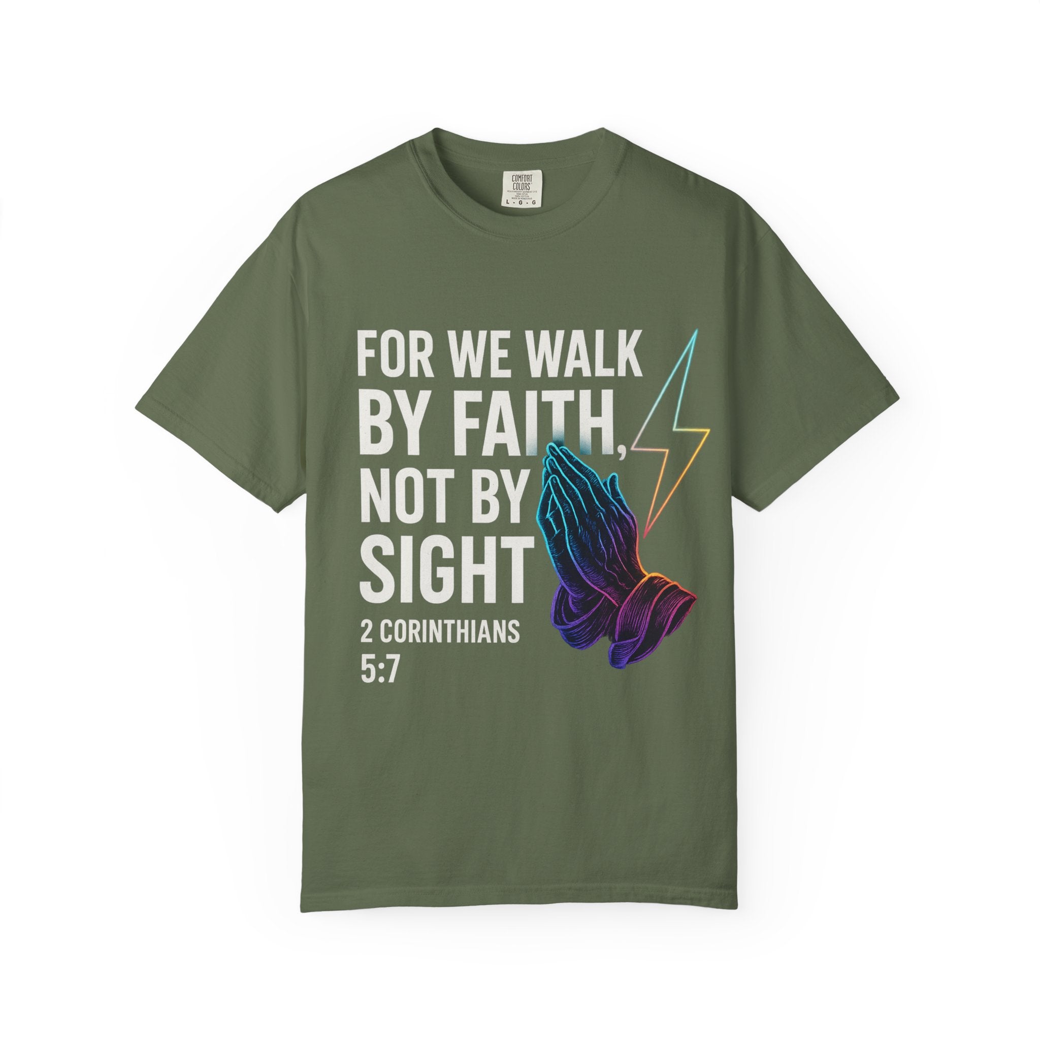 Garments of the Bible Unisex T-shirt 2 Corinthians 5:7