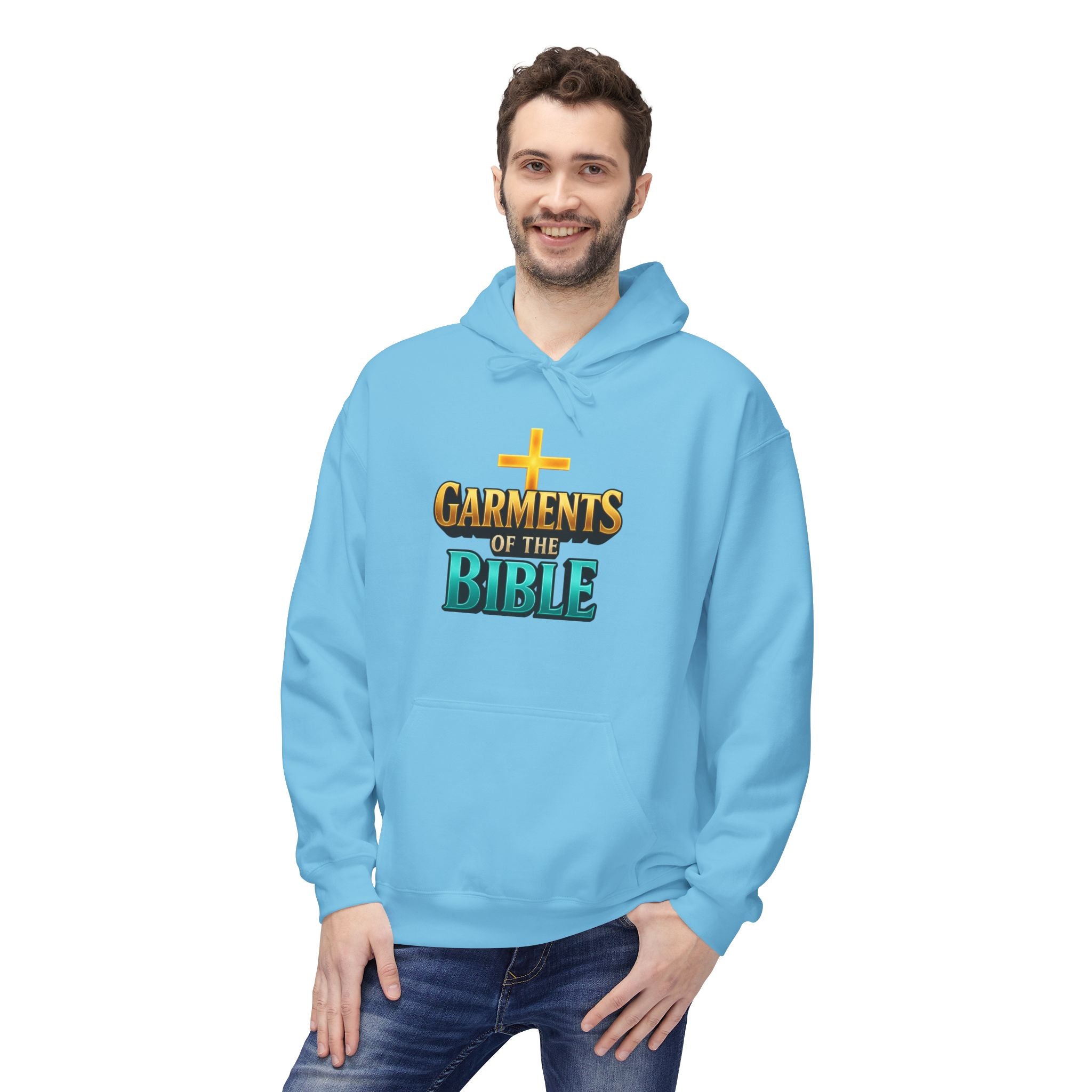 Garments of the Bible Unisex Hoodie Psalm 23:4