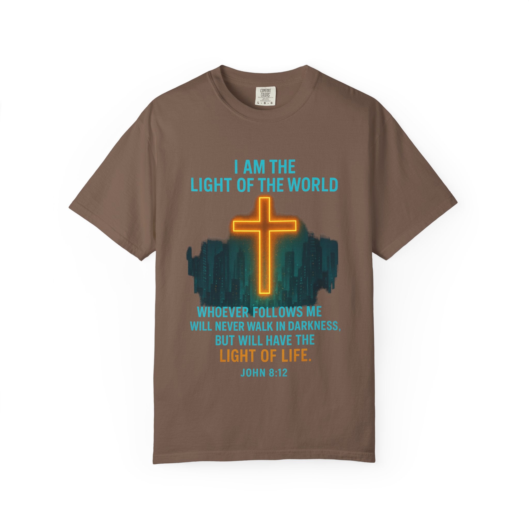Garments of the Bible Unisex T-shirt John 8:12