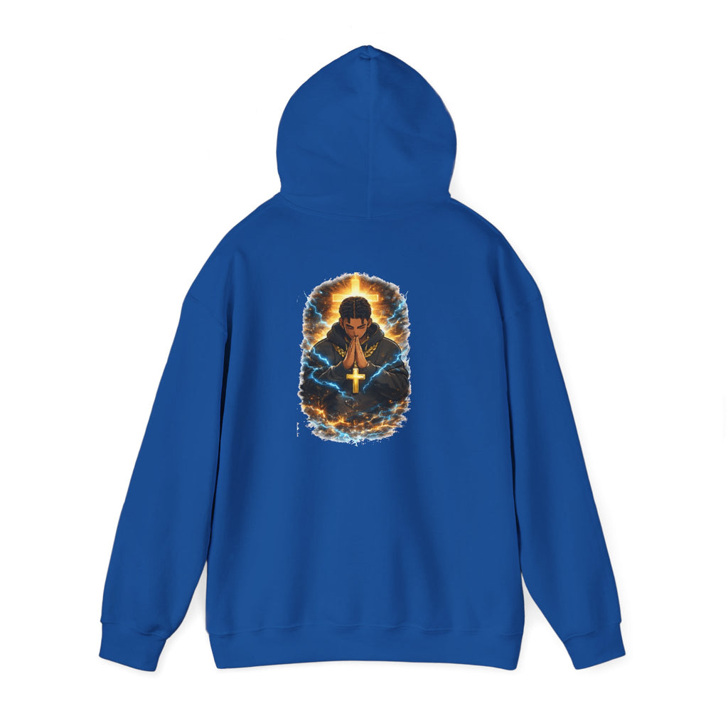 K1ng_Jen Praying hands icon Hoodie