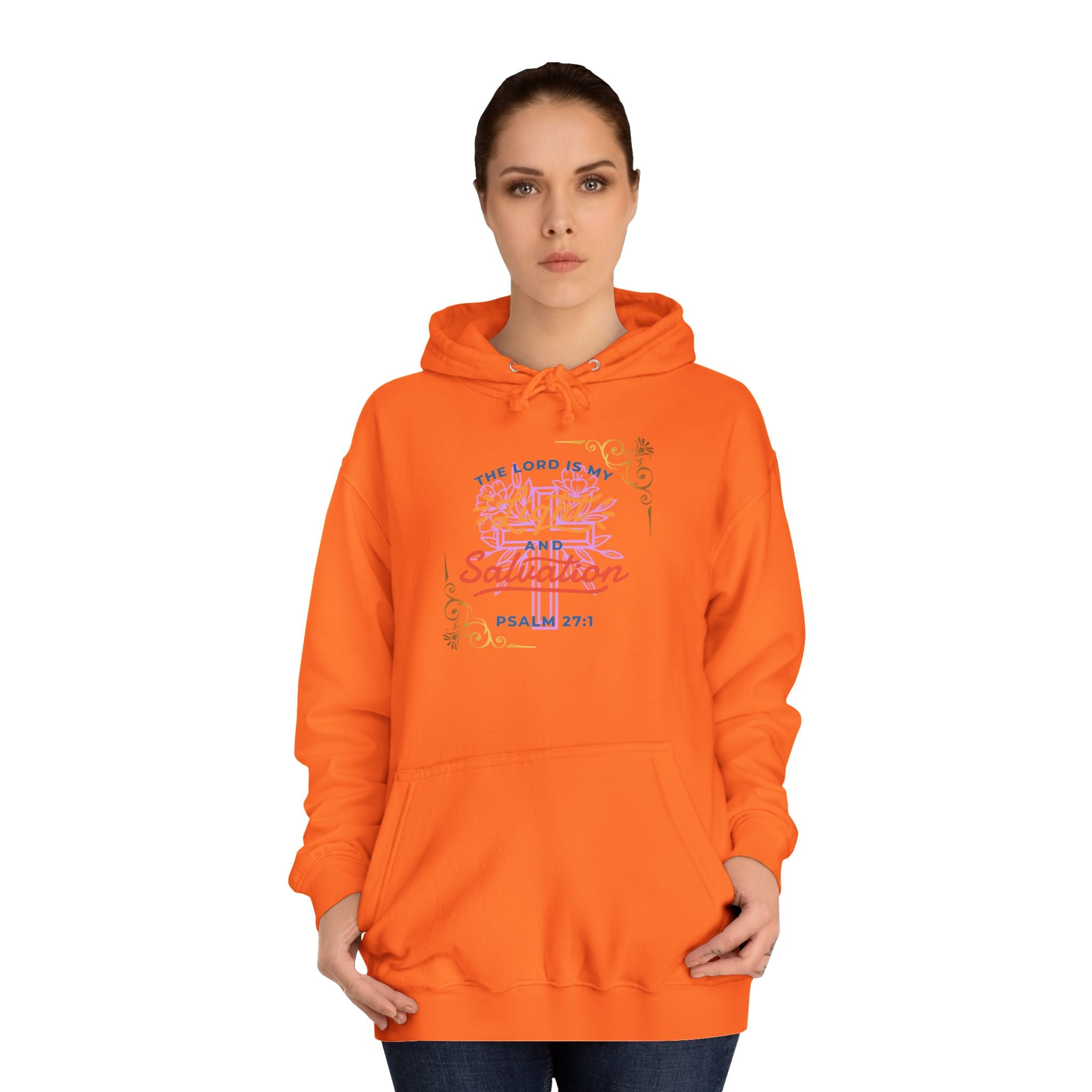 Inspirational Unisex College Hoodie, Motivational Sweatshirt, Faith-based [...]