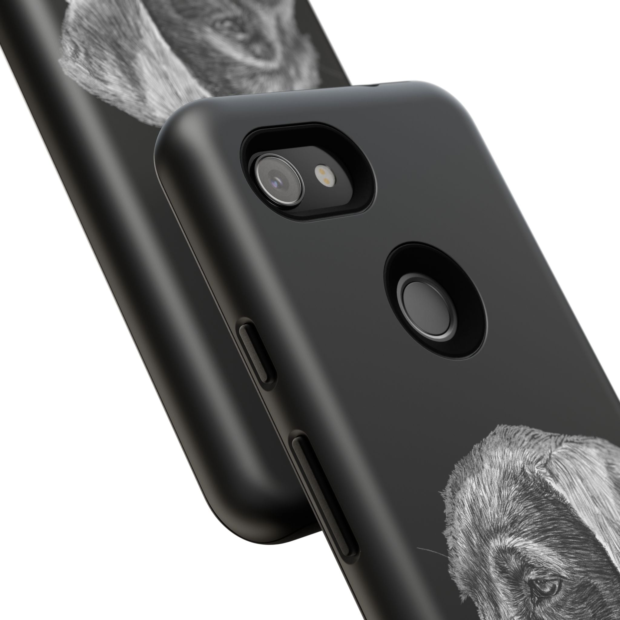 Custom Phone Case for Dog Lovers, Tough Cases with Labrador Design, Pet Owner Gift, Personalized Phone Cover, Animal Art Case