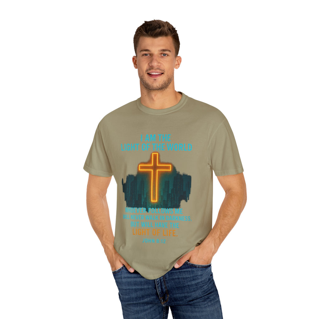 Garments of the Bible Unisex T-shirt John 8:12