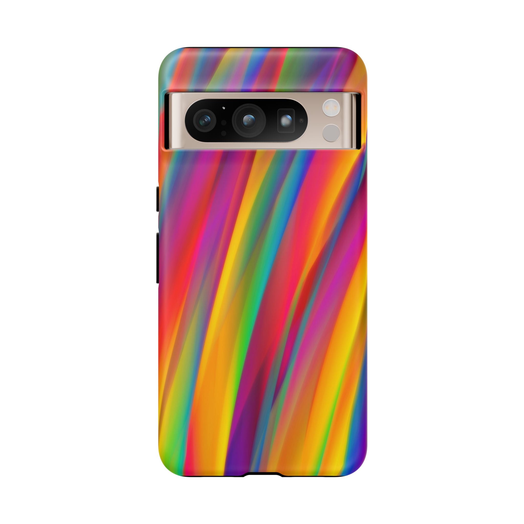 Vibrant Tough Phone Case, Colorful Phone Protection, Artistic Cell Cover, Gift for Gamers, Fun Tech Accessory, Pride Celebration
