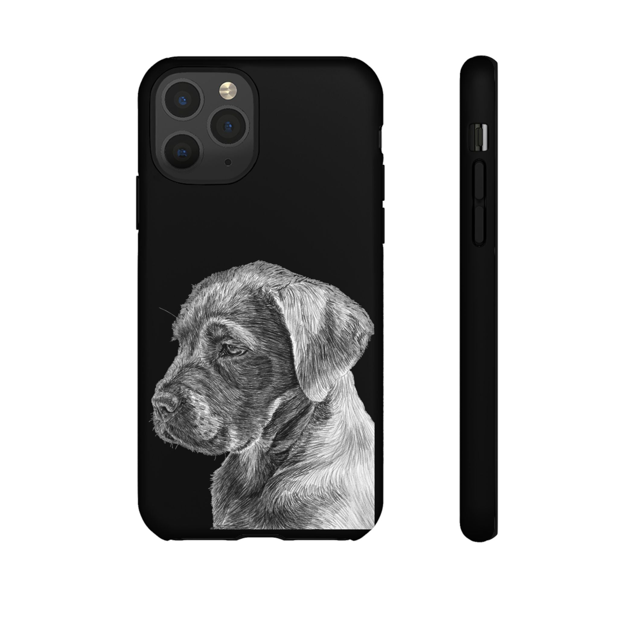 Custom Phone Case for Dog Lovers, Tough Cases with Labrador Design, Pet Owner Gift, Personalized Phone Cover, Animal Art Case