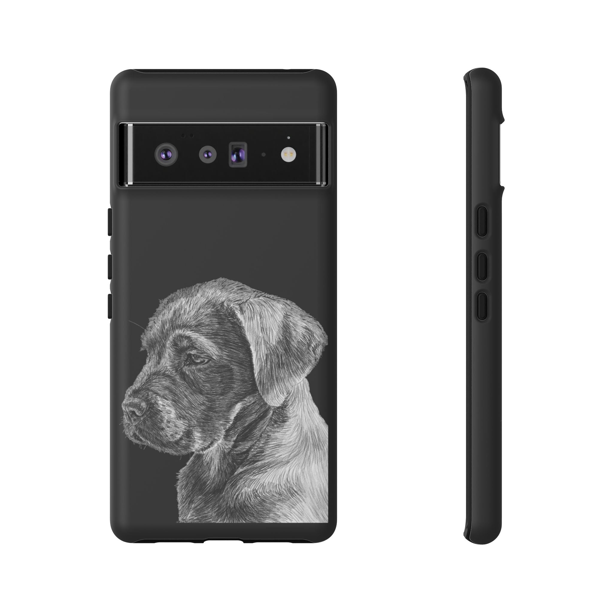 Custom Phone Case for Dog Lovers, Tough Cases with Labrador Design, Pet Owner Gift, Personalized Phone Cover, Animal Art Case