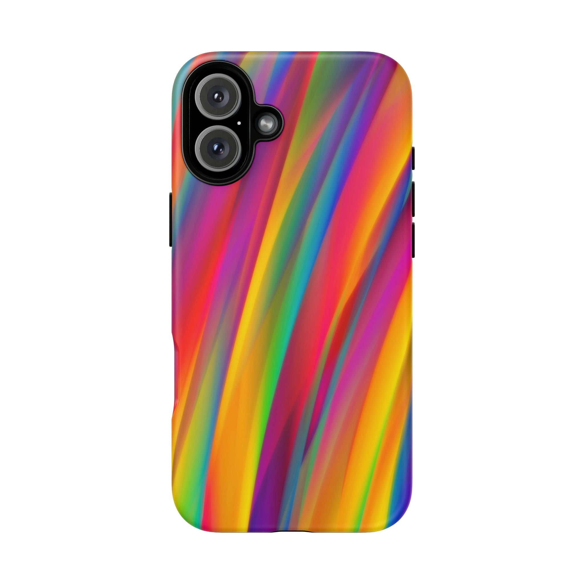 Vibrant Tough Phone Case, Colorful Phone Protection, Artistic Cell Cover, Gift for Gamers, Fun Tech Accessory, Pride Celebration