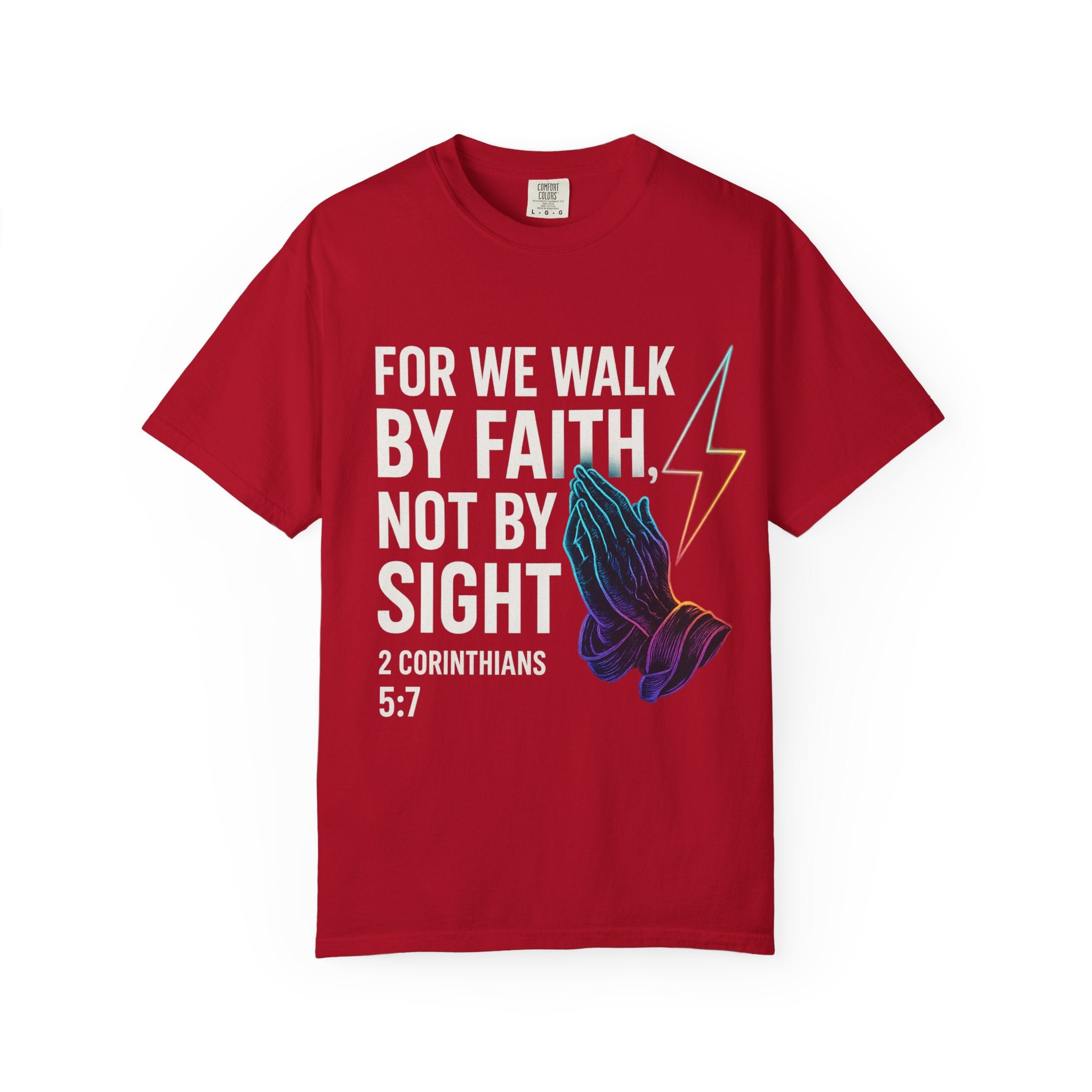 Garments of the Bible Unisex T-shirt 2 Corinthians 5:7
