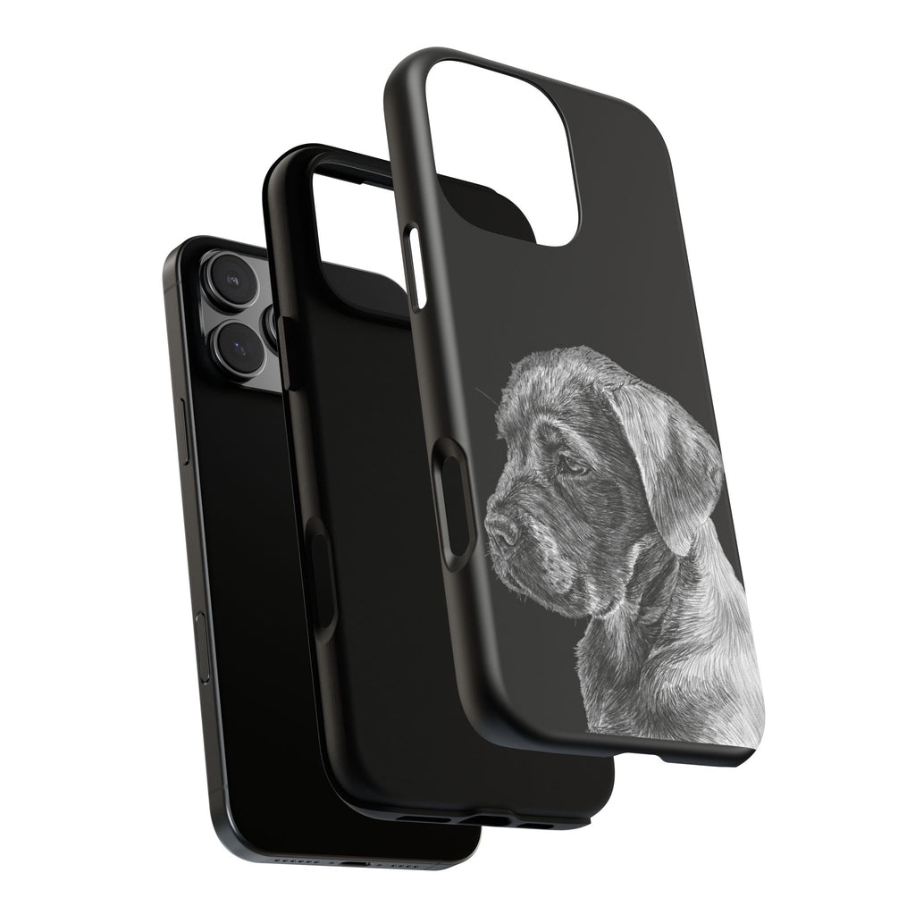 Custom Phone Case for Dog Lovers, Tough Cases with Labrador Design, Pet Owner Gift, Personalized Phone Cover, Animal Art Case