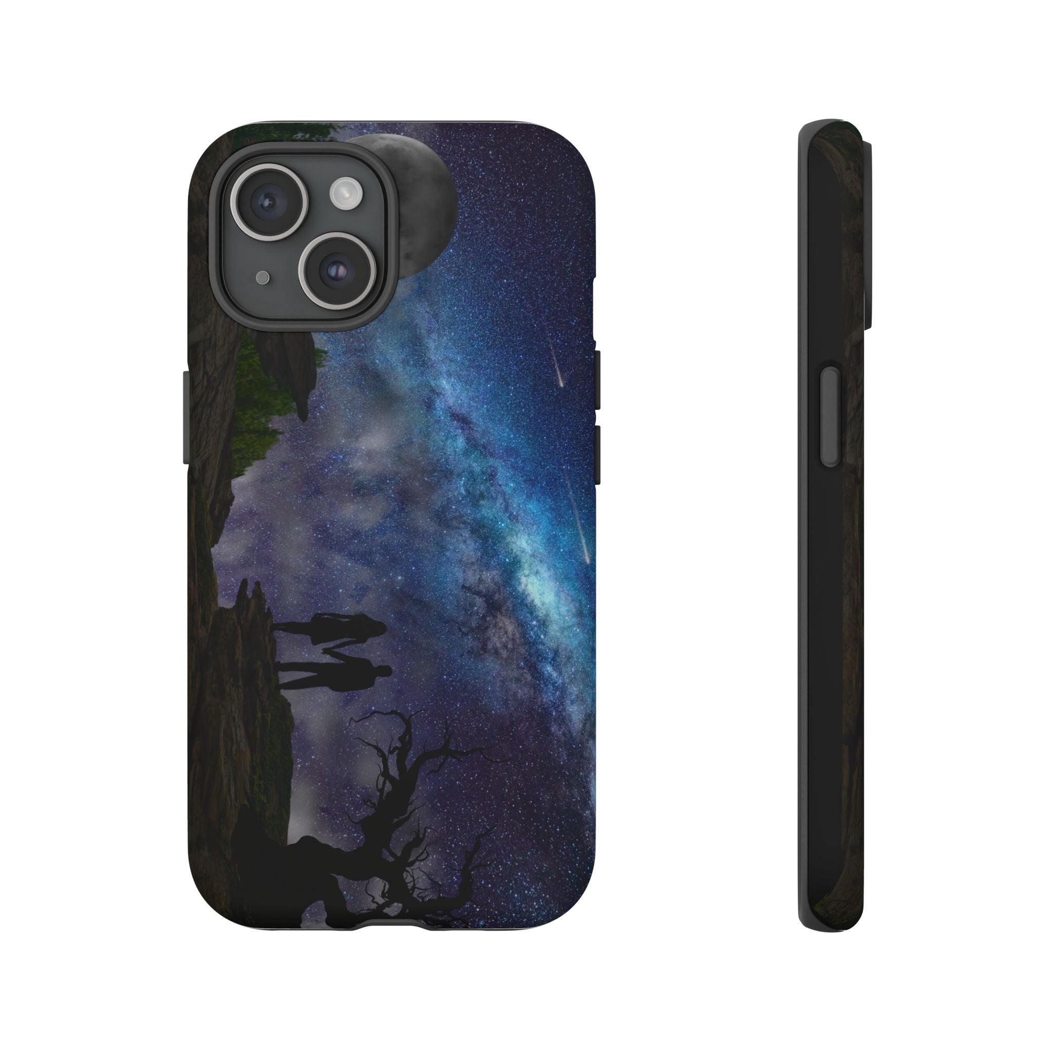 Starlit Galaxy Couples IPhone Case