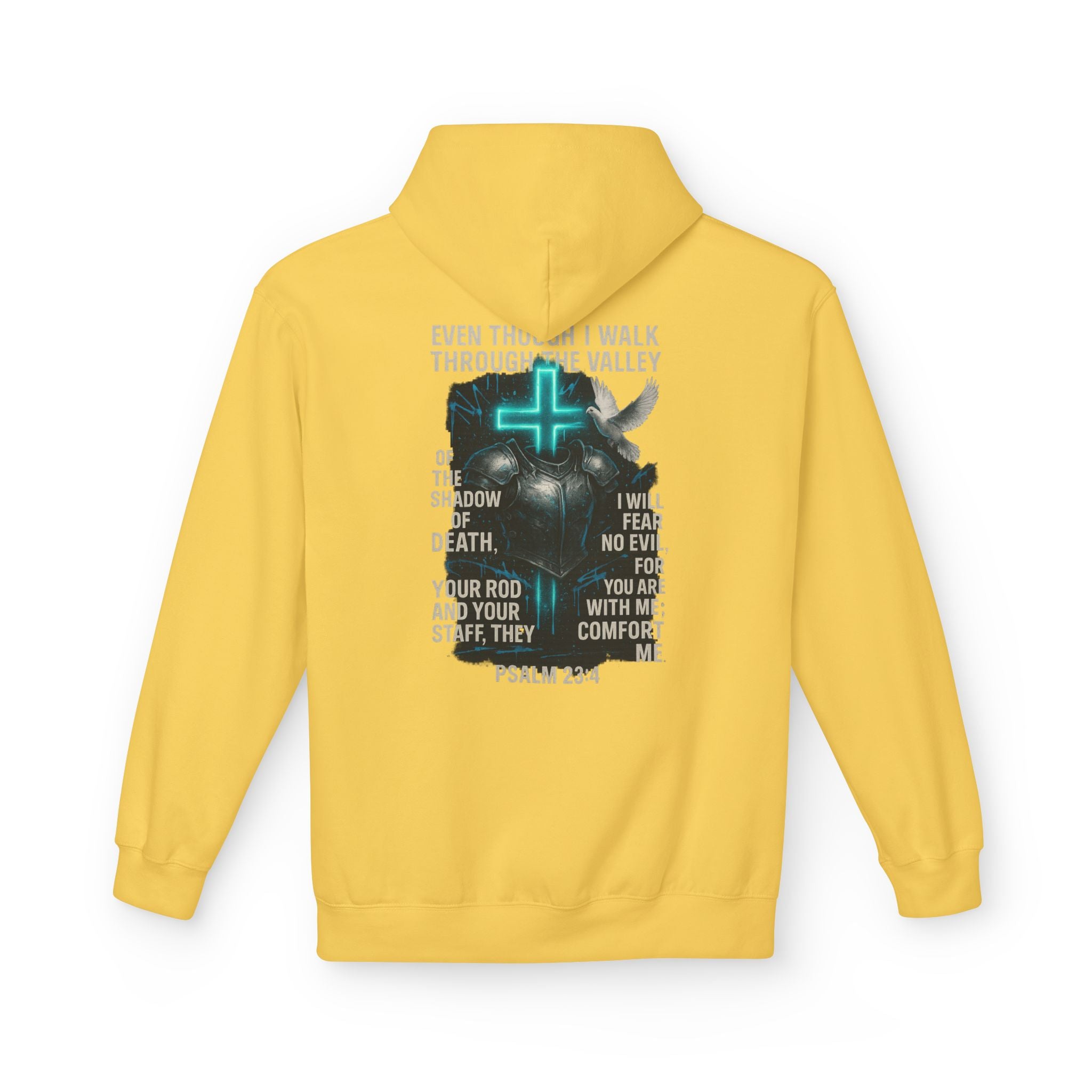 Garments of the Bible Unisex Hoodie Psalm 23:4