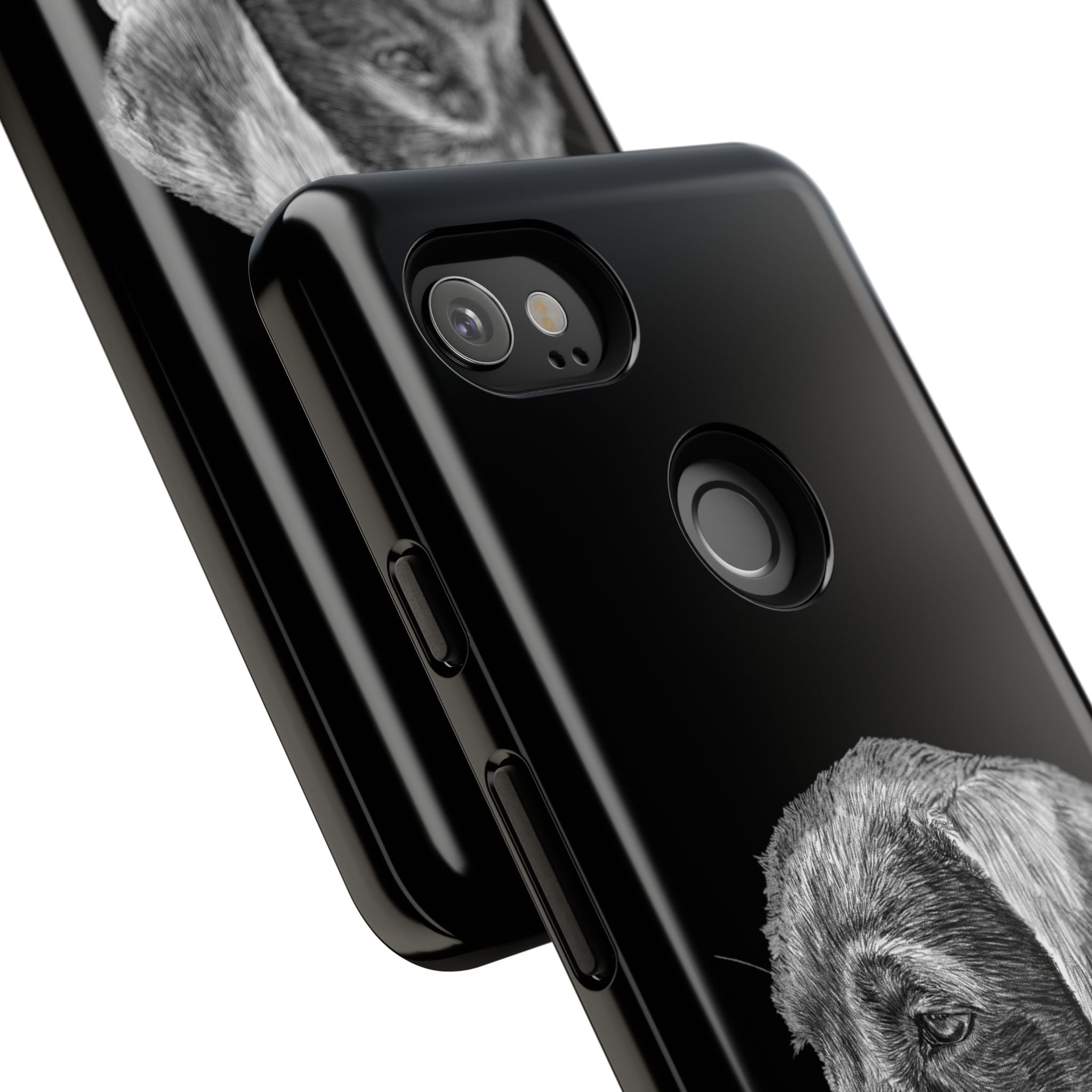 Custom Phone Case for Dog Lovers, Tough Cases with Labrador Design, Pet Owner Gift, Personalized Phone Cover, Animal Art Case