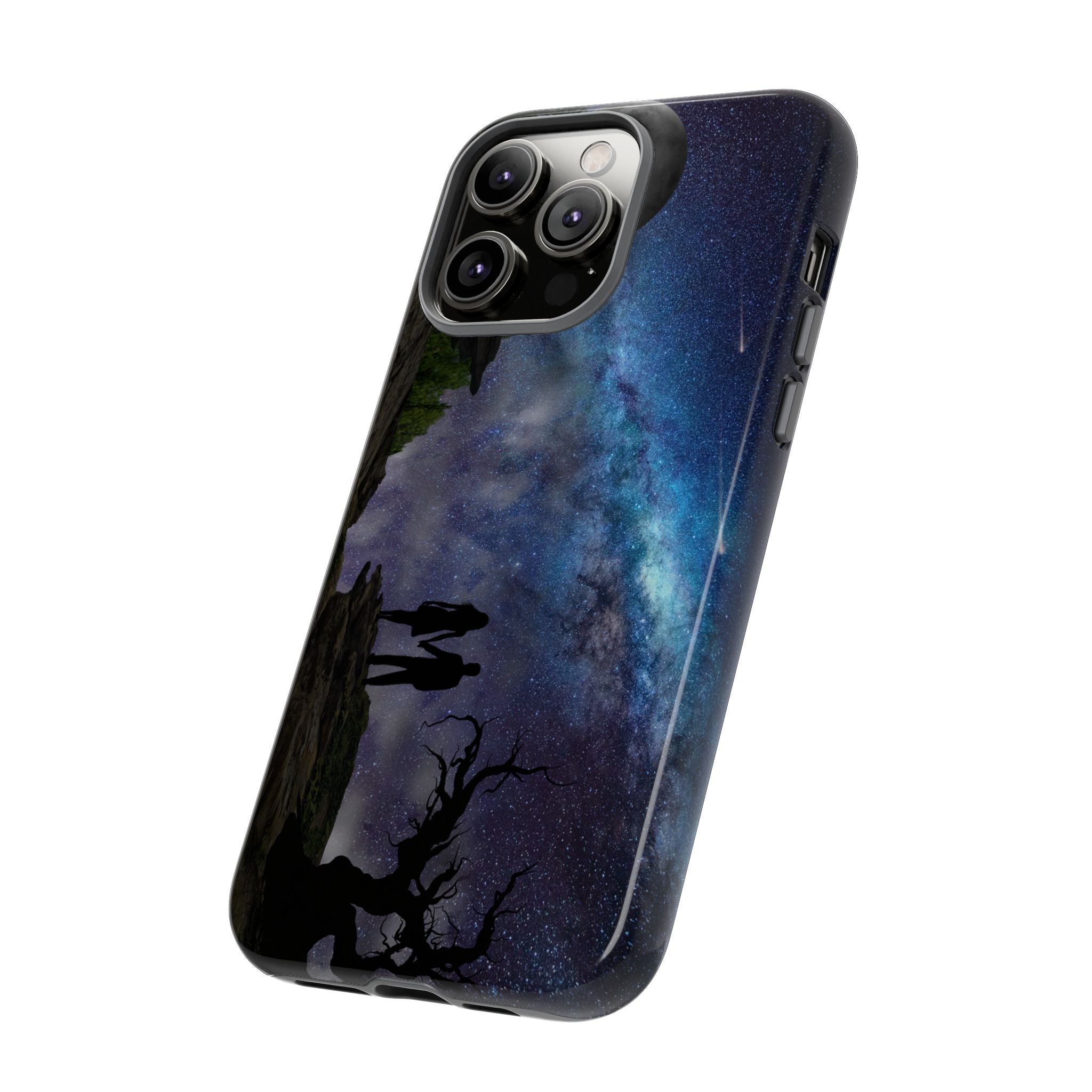 Starlit Galaxy Couples IPhone Case