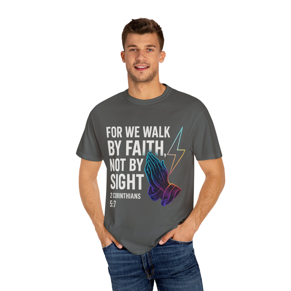 Garments of the Bible Unisex T-shirt 2 Corinthians 5:7