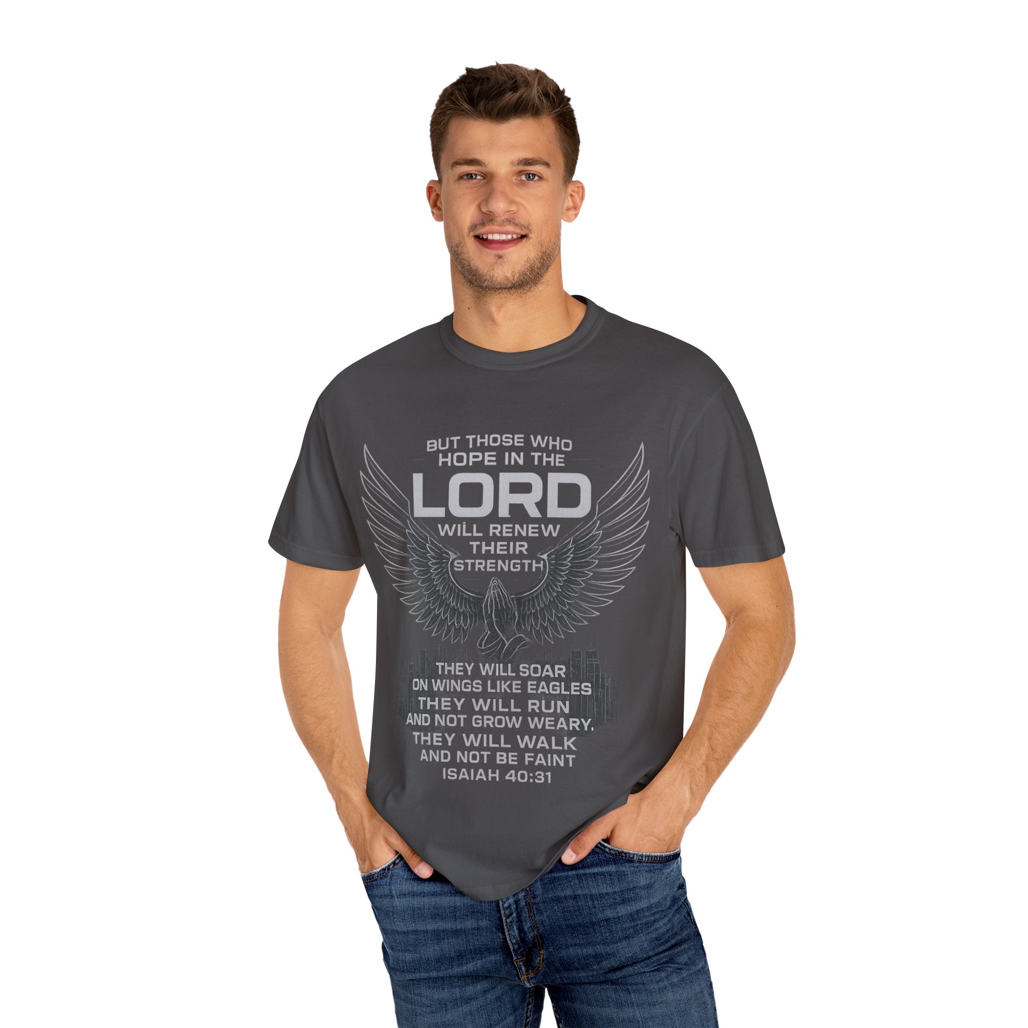 Garments of the Bible Unisex T-shirt Isaiah 40:31