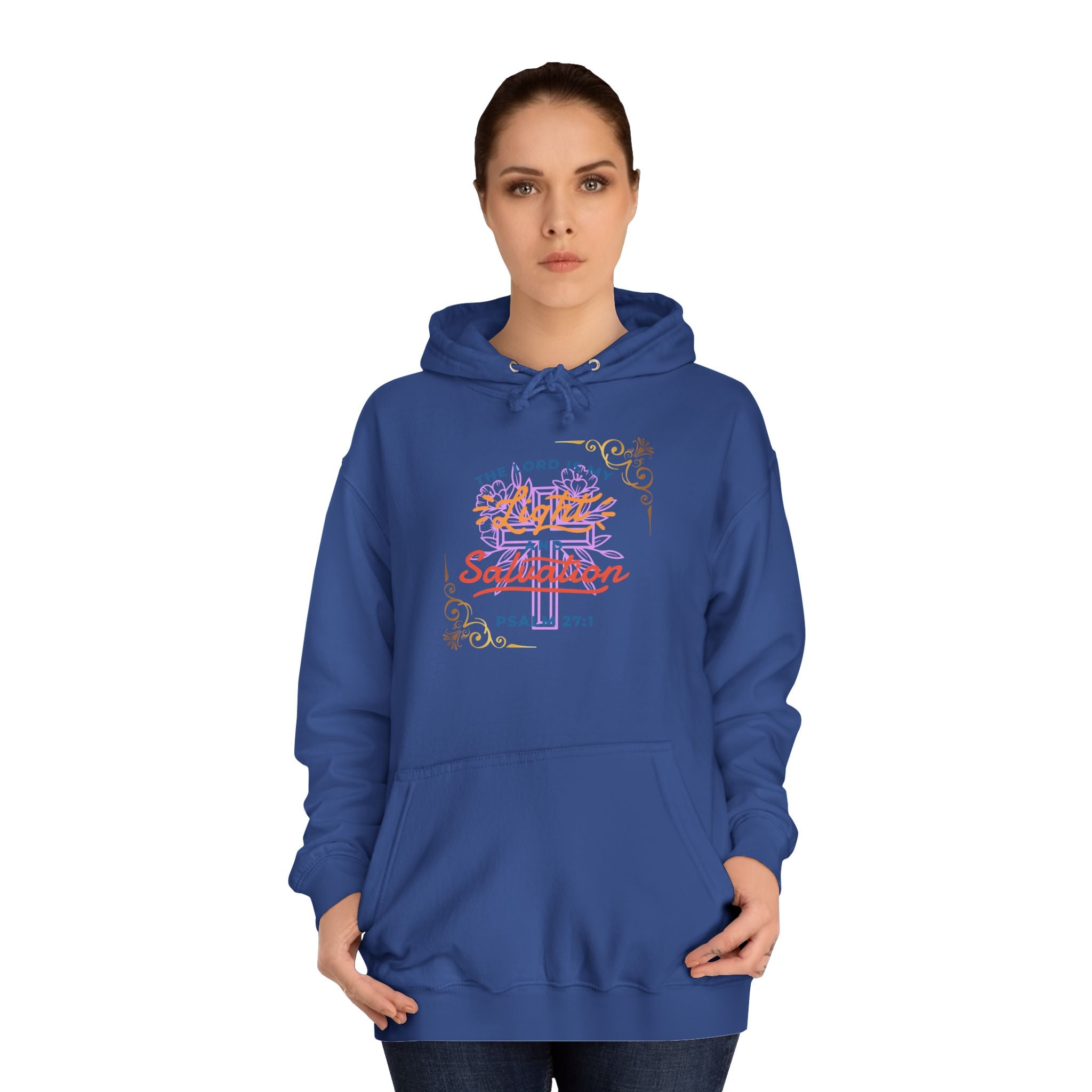 Inspirational Unisex College Hoodie, Motivational Sweatshirt, Faith-based [...]