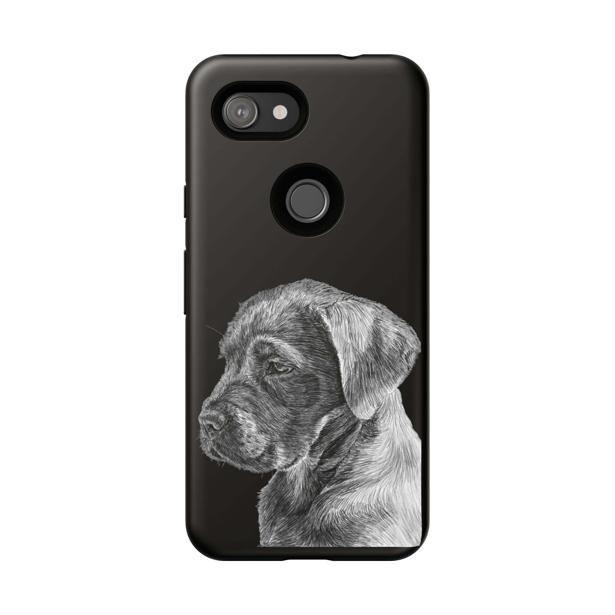 Custom Phone Case for Dog Lovers, Tough Cases with Labrador Design, Pet Owner Gift, Personalized Phone Cover, Animal Art Case