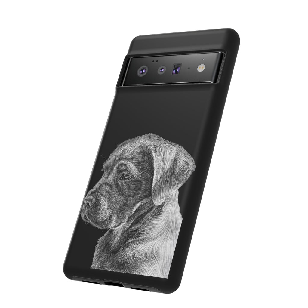 Custom Phone Case for Dog Lovers, Tough Cases with Labrador Design, Pet Owner Gift, Personalized Phone Cover, Animal Art Case