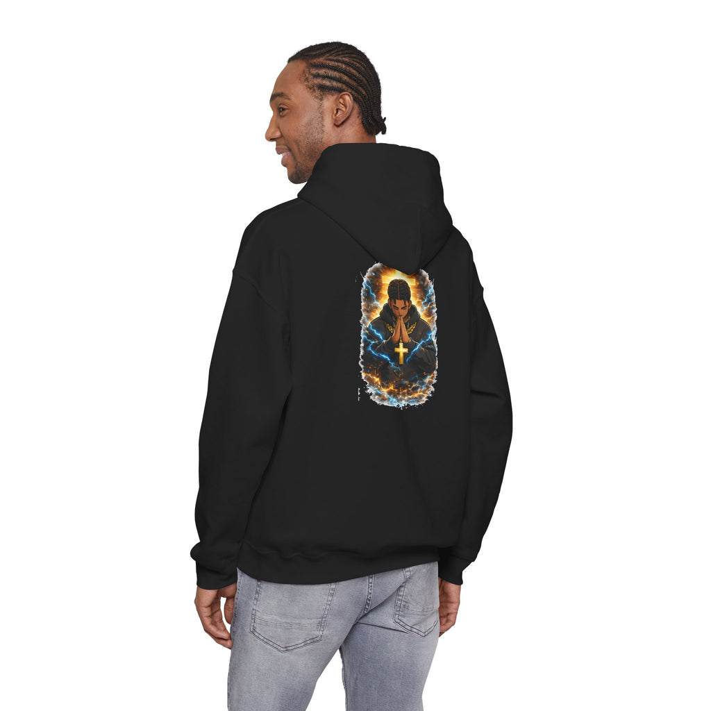 K1ng_Jen Praying hands icon Hoodie