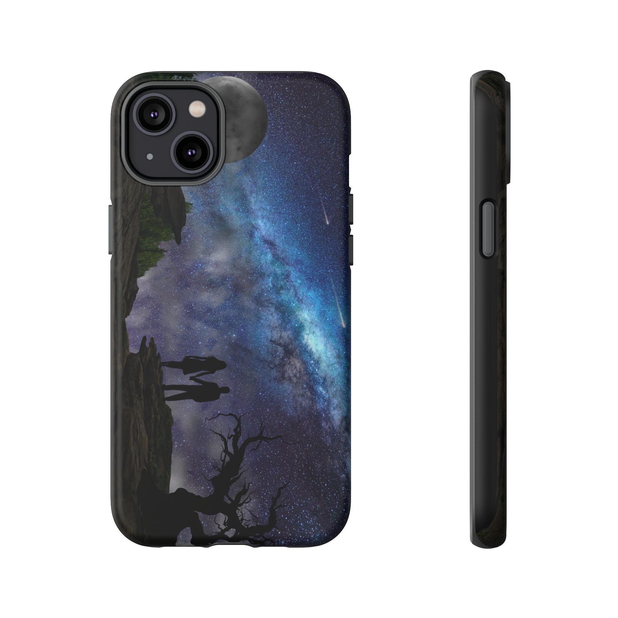 Starlit Galaxy Couples IPhone Case
