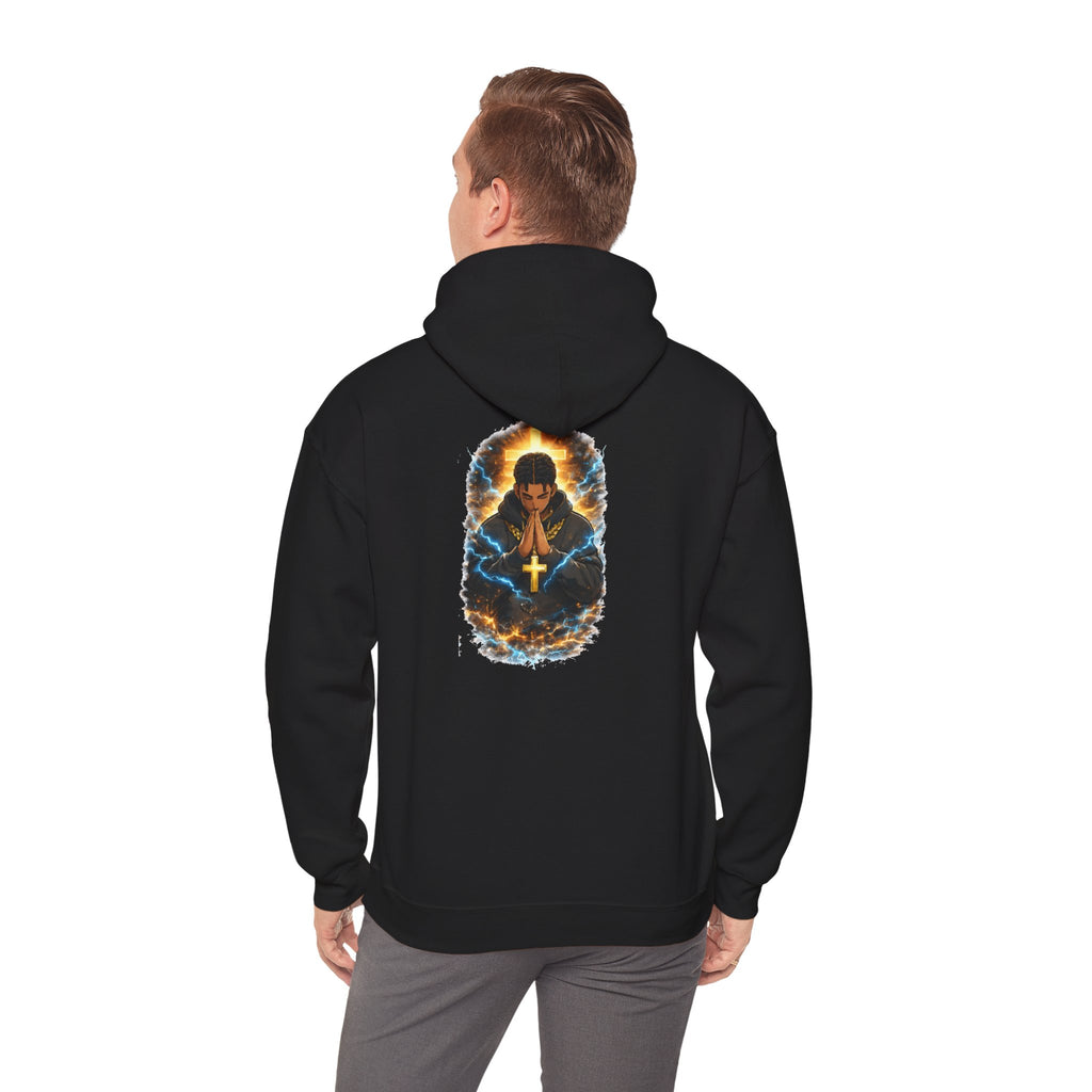 K1ng_Jen Praying hands icon Hoodie