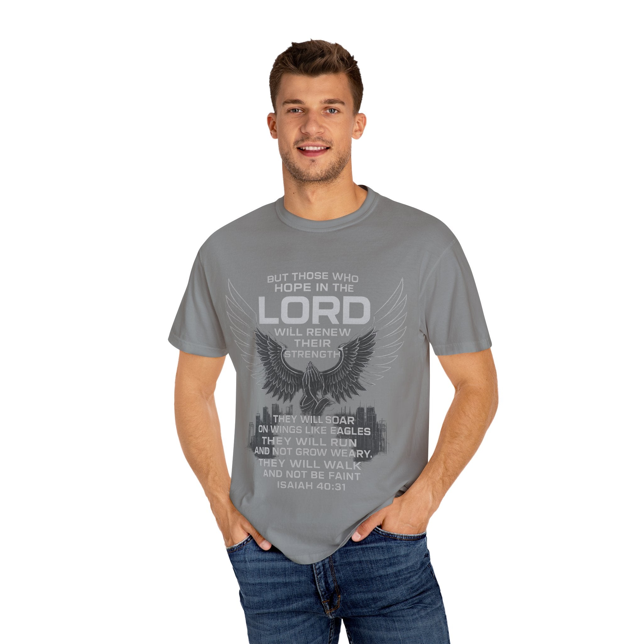 Garments of the Bible Unisex T-shirt Isaiah 40:31