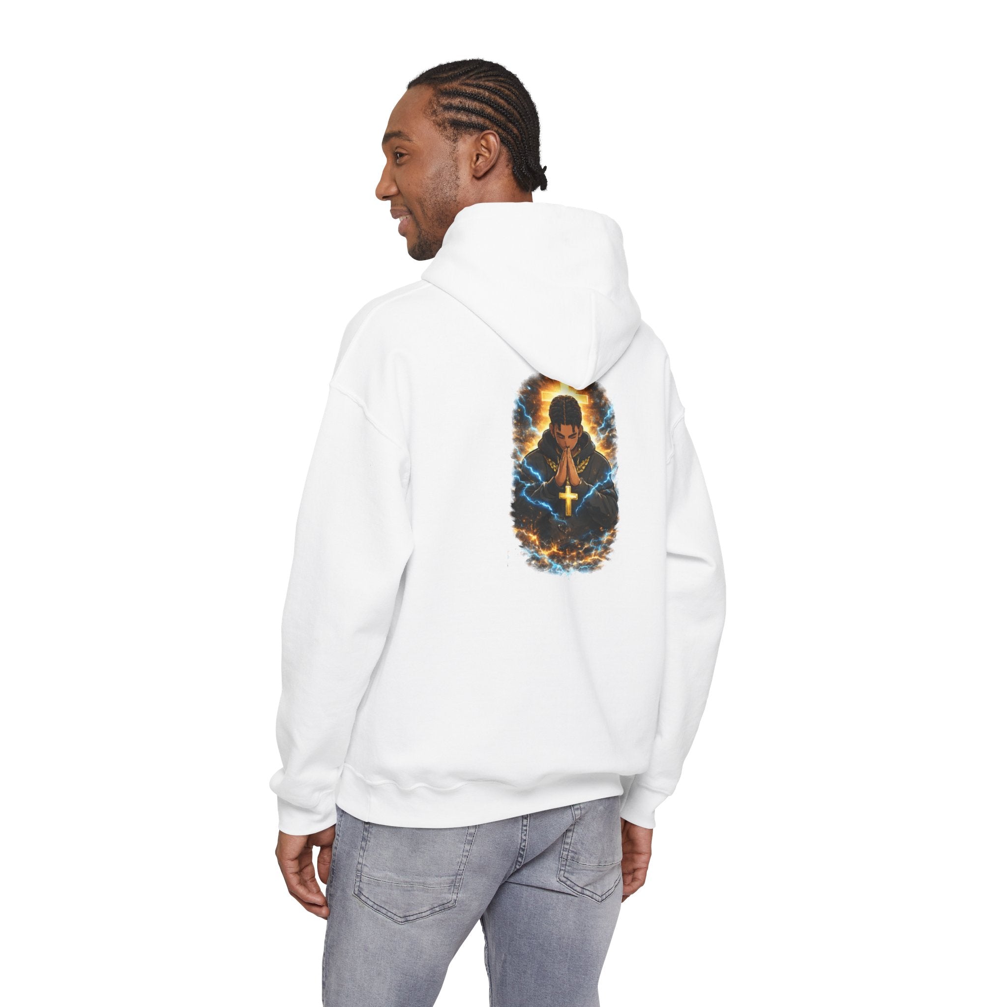K1ng_Jen Praying hands icon Hoodie